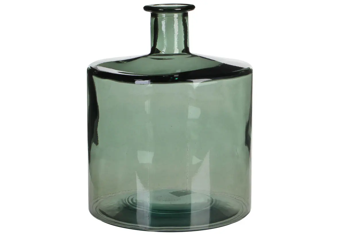 Mica Flasche Guan Glas grau 26 x 21 cm