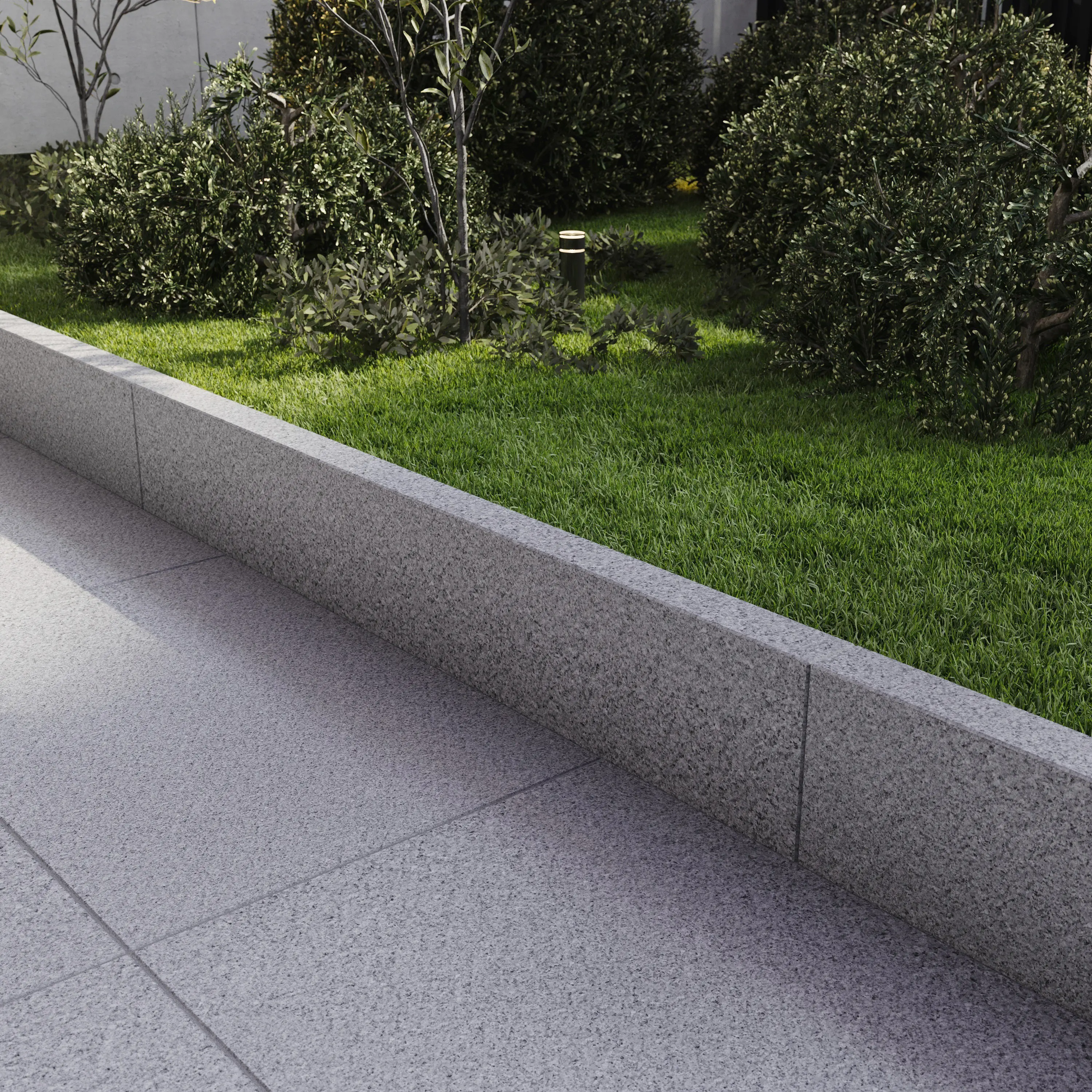 Kantenstein Granit 100 x 20 x 6 cm grau Kantenstein Granit 100 x 20 x 6 cm grau