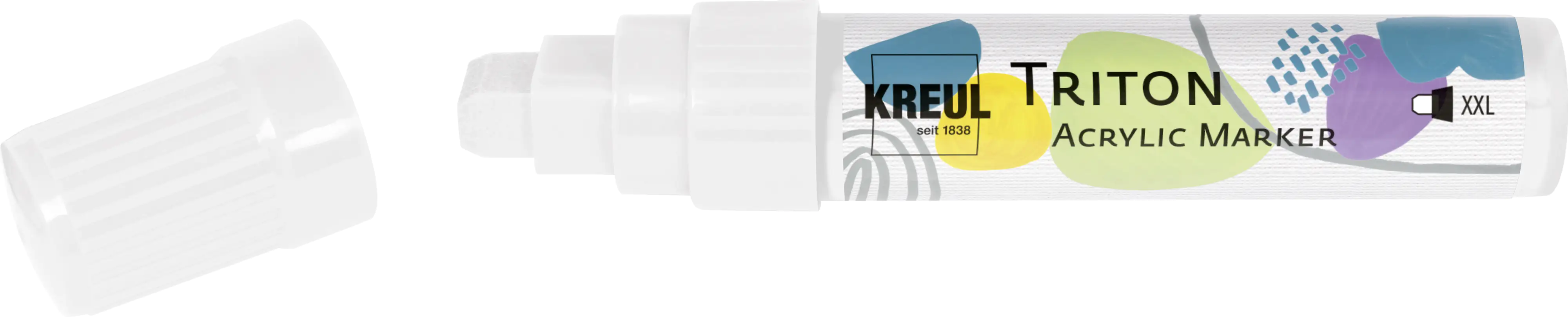 Kreul Triton Acrylic Paint Marker weiß