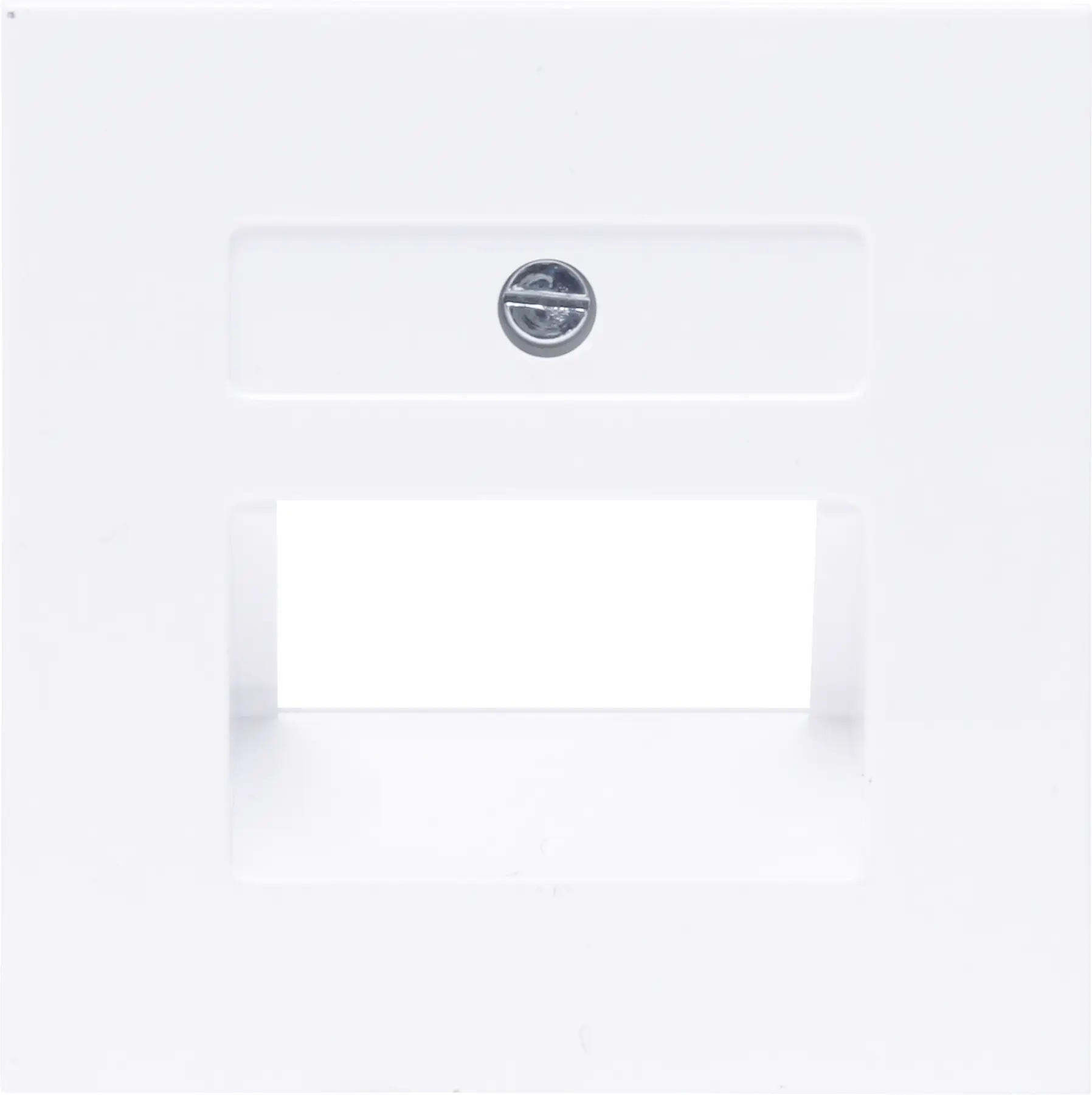 Kopp Abdeckung UAE Athenis 1-2 Anschlüsse arktisweiß matt, 326150186