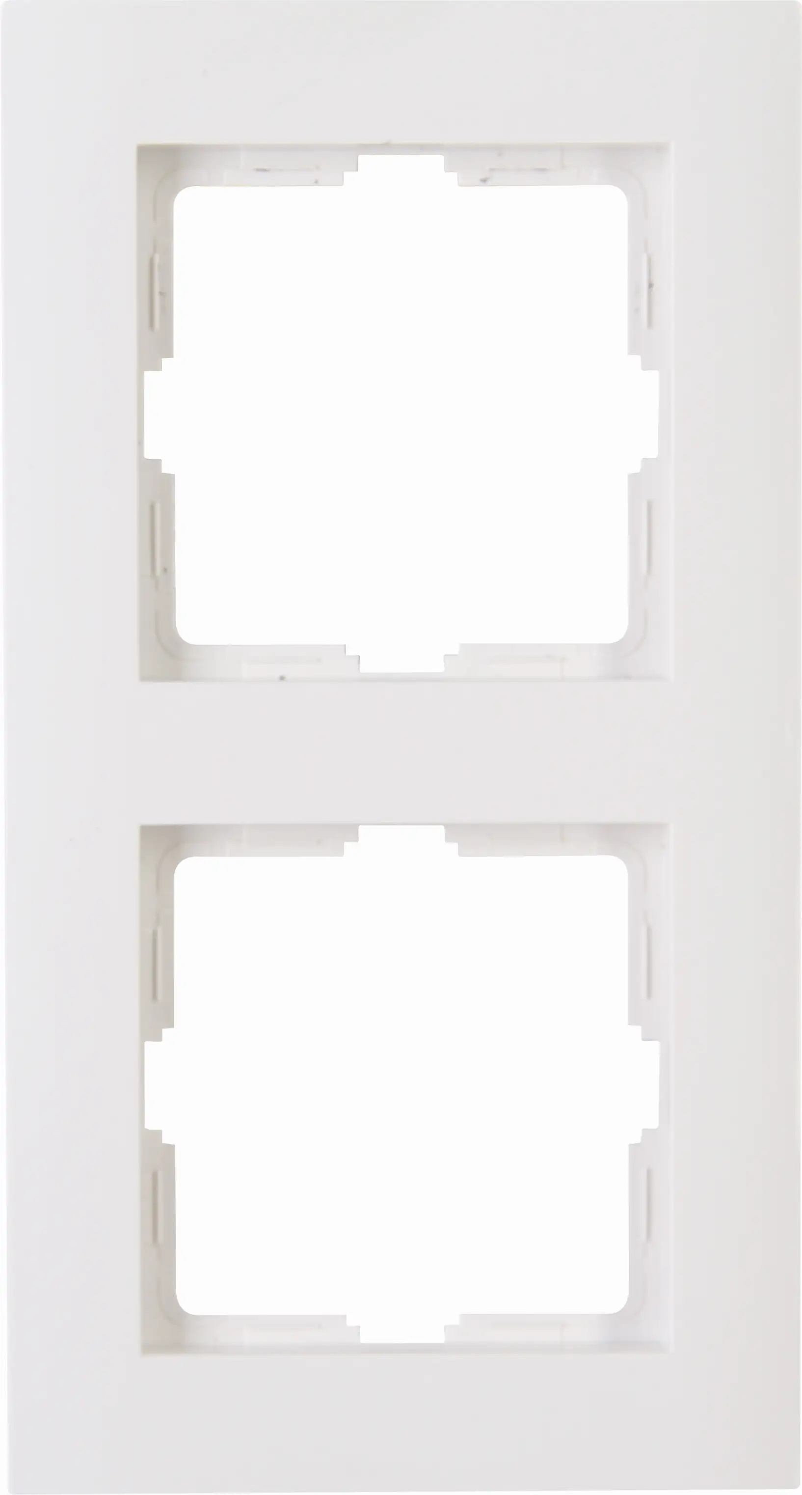 Kopp Abdeckrahmen 2-fach Athenis   reinweiß 402629081