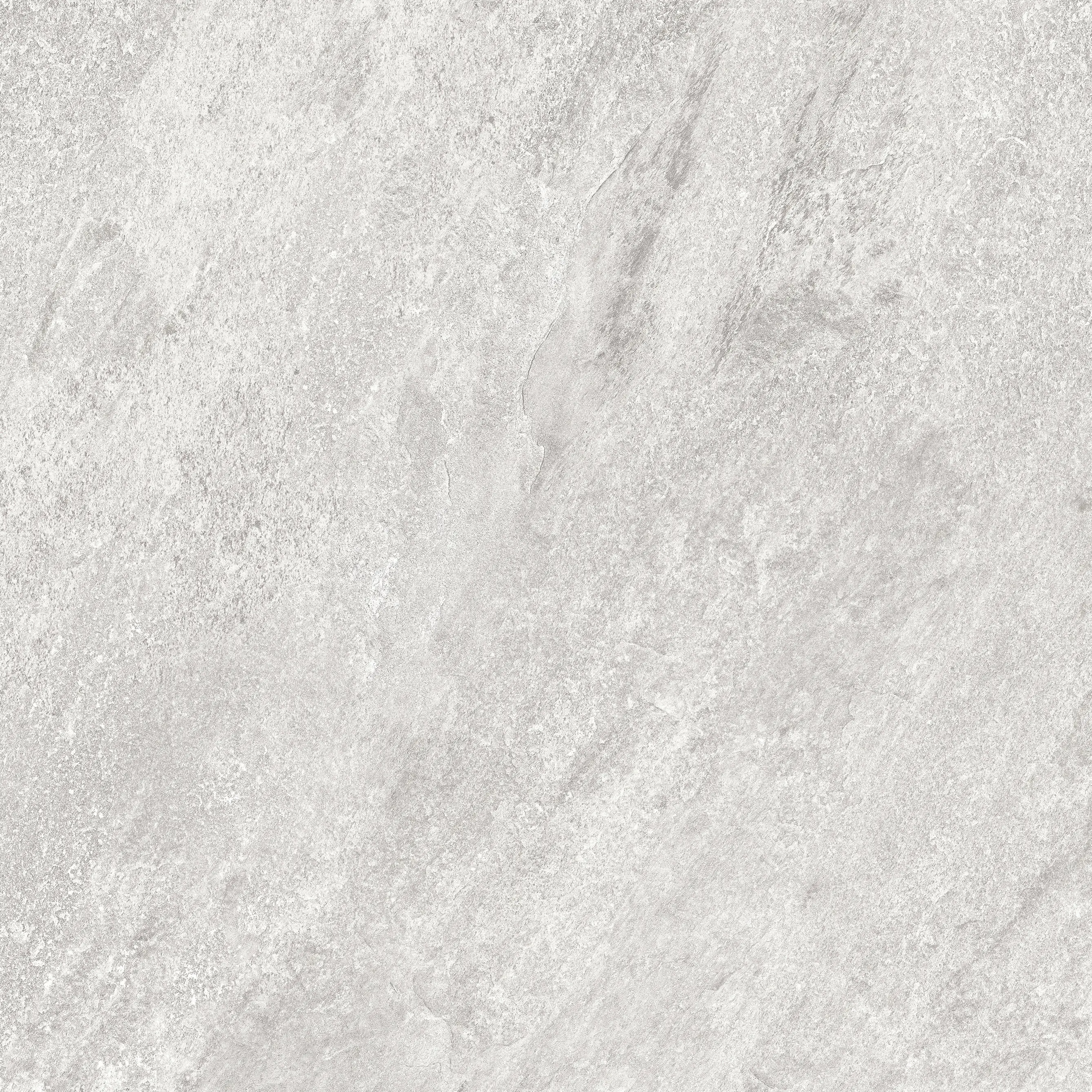 Bodenfliese Feinsteinzeug Vesuv 61 x 61 cm silber