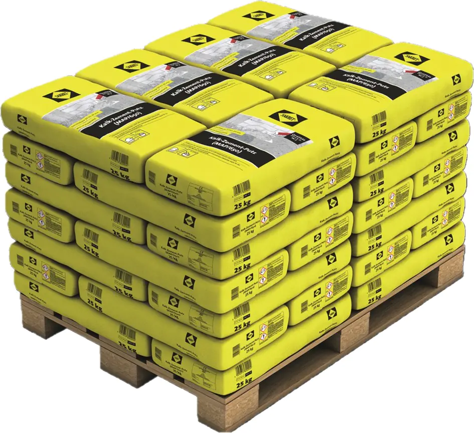 SAKRET Kalk-Zement-Putz (MAP/650) 25 kg Sack grau 1,0 mm 42 St. Palettenabnahme