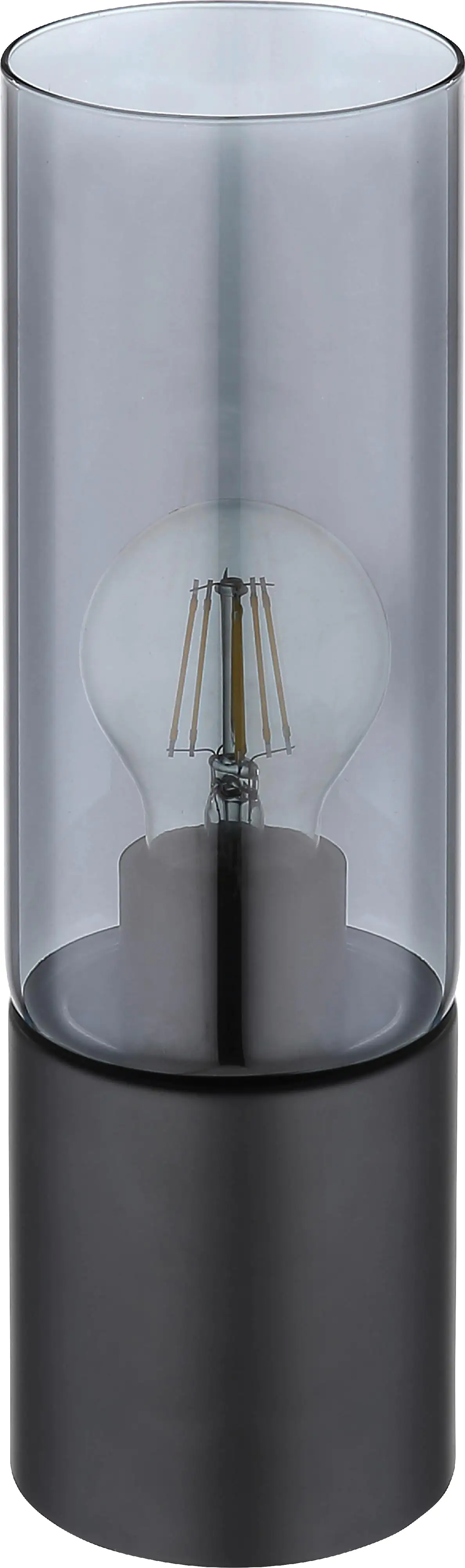 Globo Tischleuchte Annika schwarz 30 x 9 cm dimmbar