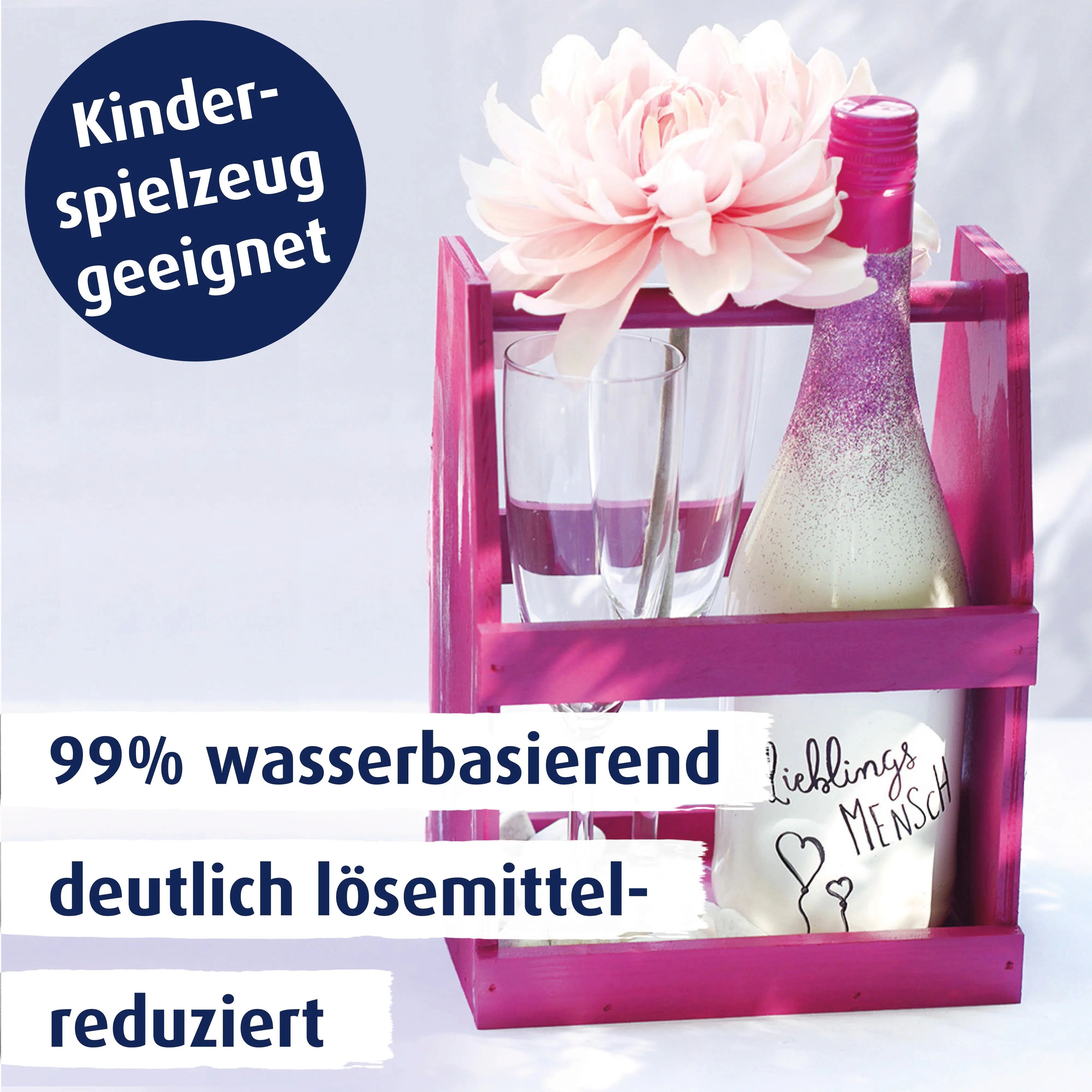 belton free Lackspray AQUAcolours 400 ml verkehrspurpur matt