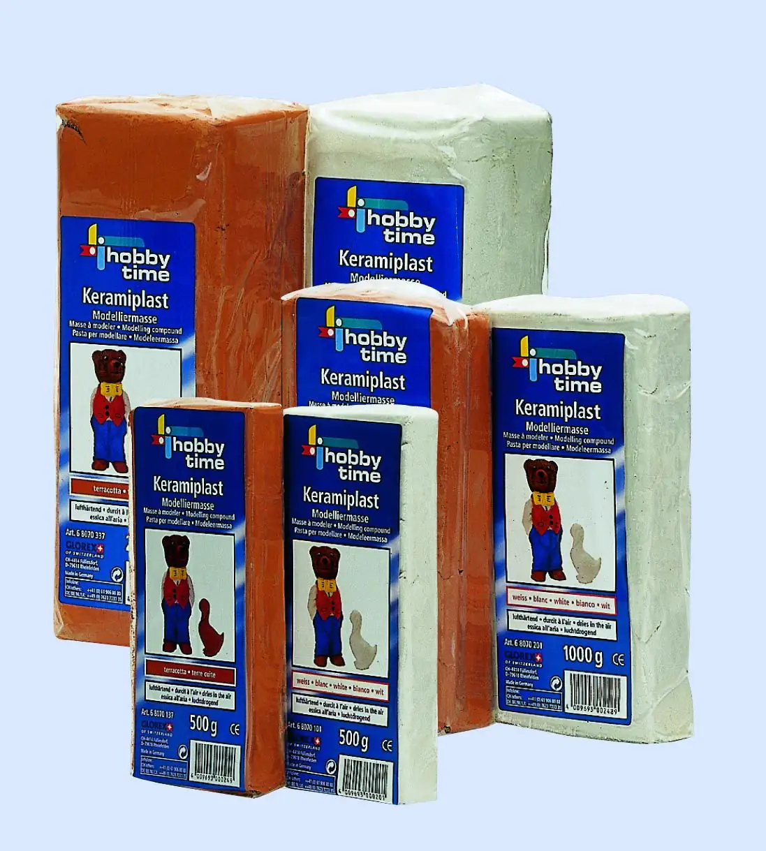 Glorex Keramiplast 2500 g, weiß