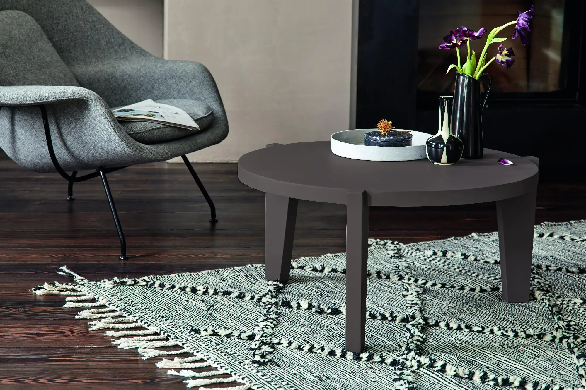 Alpina Feine Farben Lack No. 01 Stärke der Berge  grau edelmatt 750 ml Alpina Feine Farben Lack No. 01 Stärke der Berge  grau edelmatt 750 ml