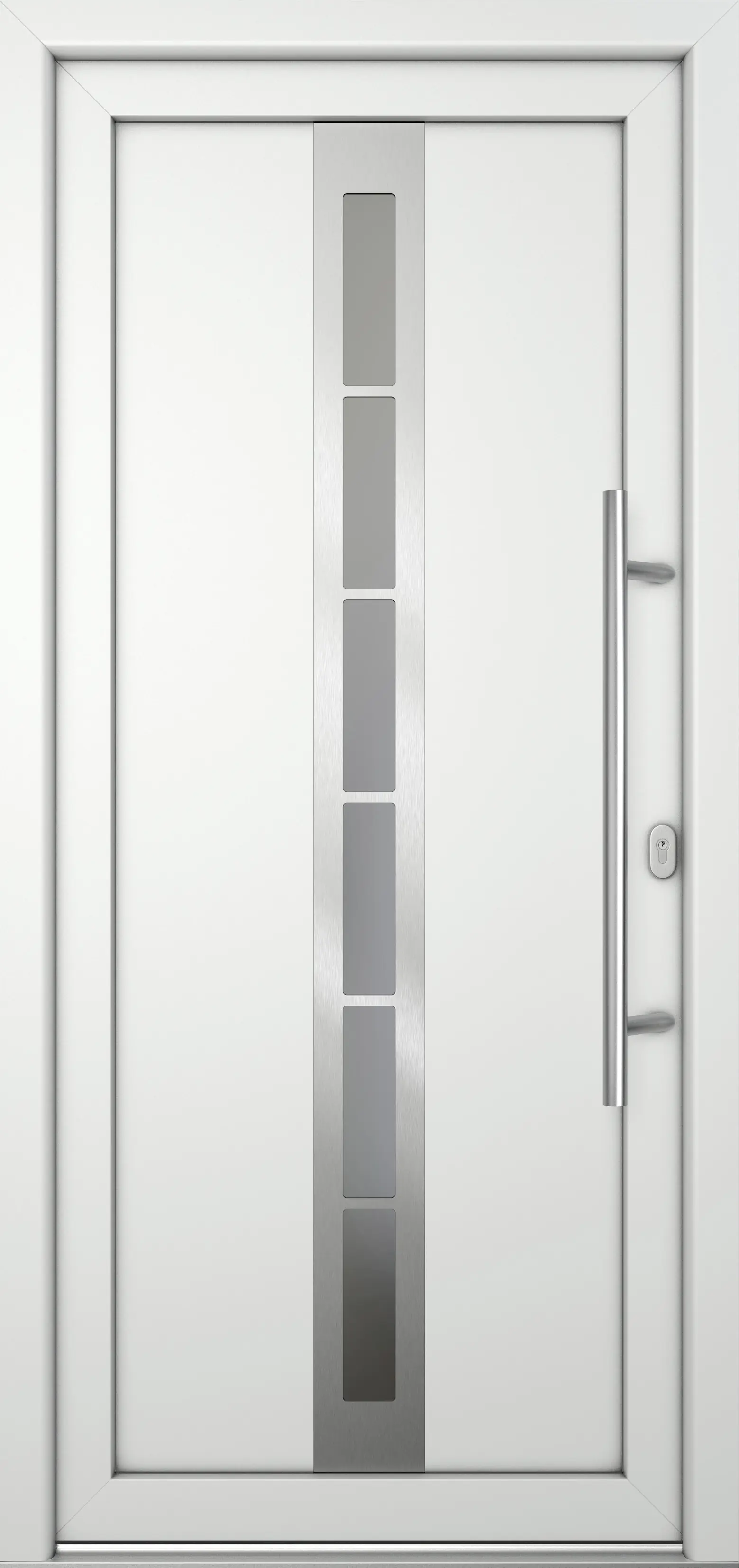 Meeth Haustür Signum Pro PVC Modell 38 108 x 200 cm DIN Rechts weiß