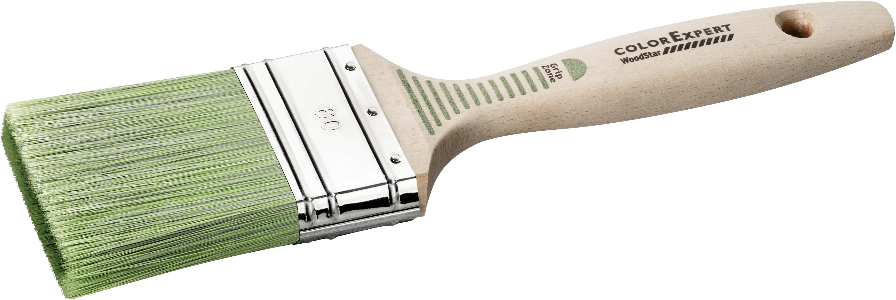 4013307718246 Color Expert Lasur-Flachpinsel WoodStar 60 mm 9. Stärke, GripZone