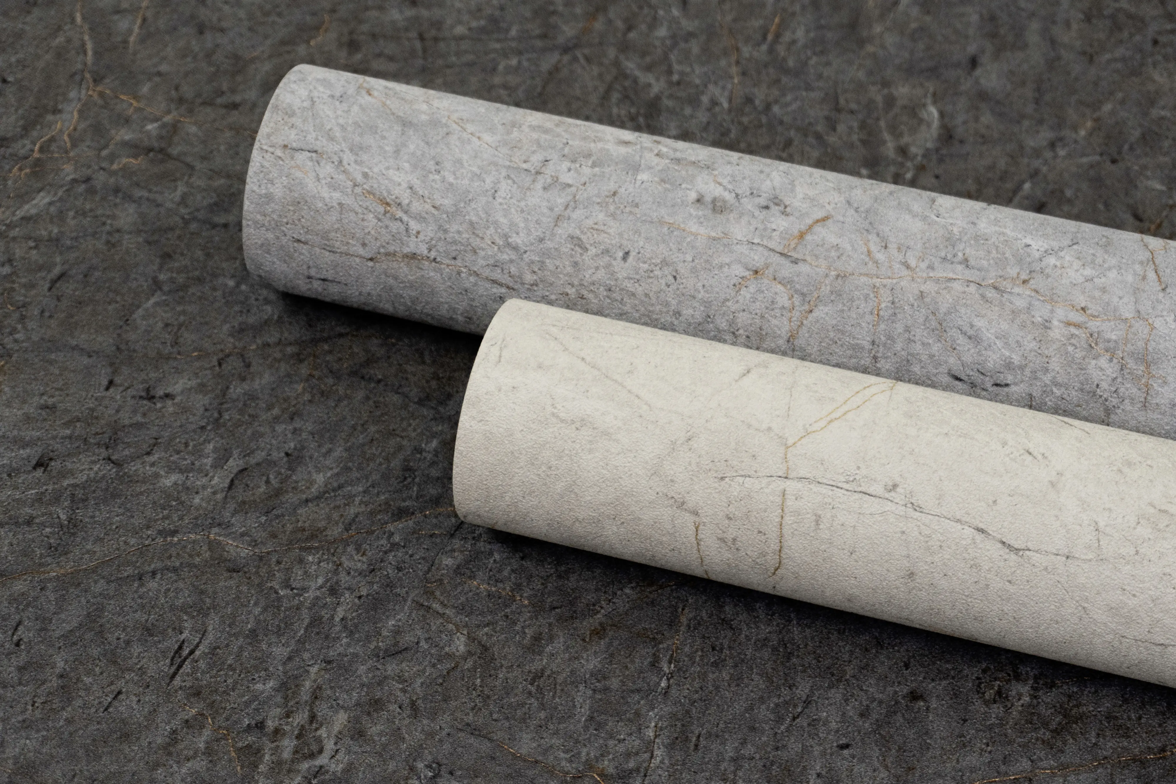 Rasch Vliestapete Schöner Wohnen antrahzit mit Mamormuster