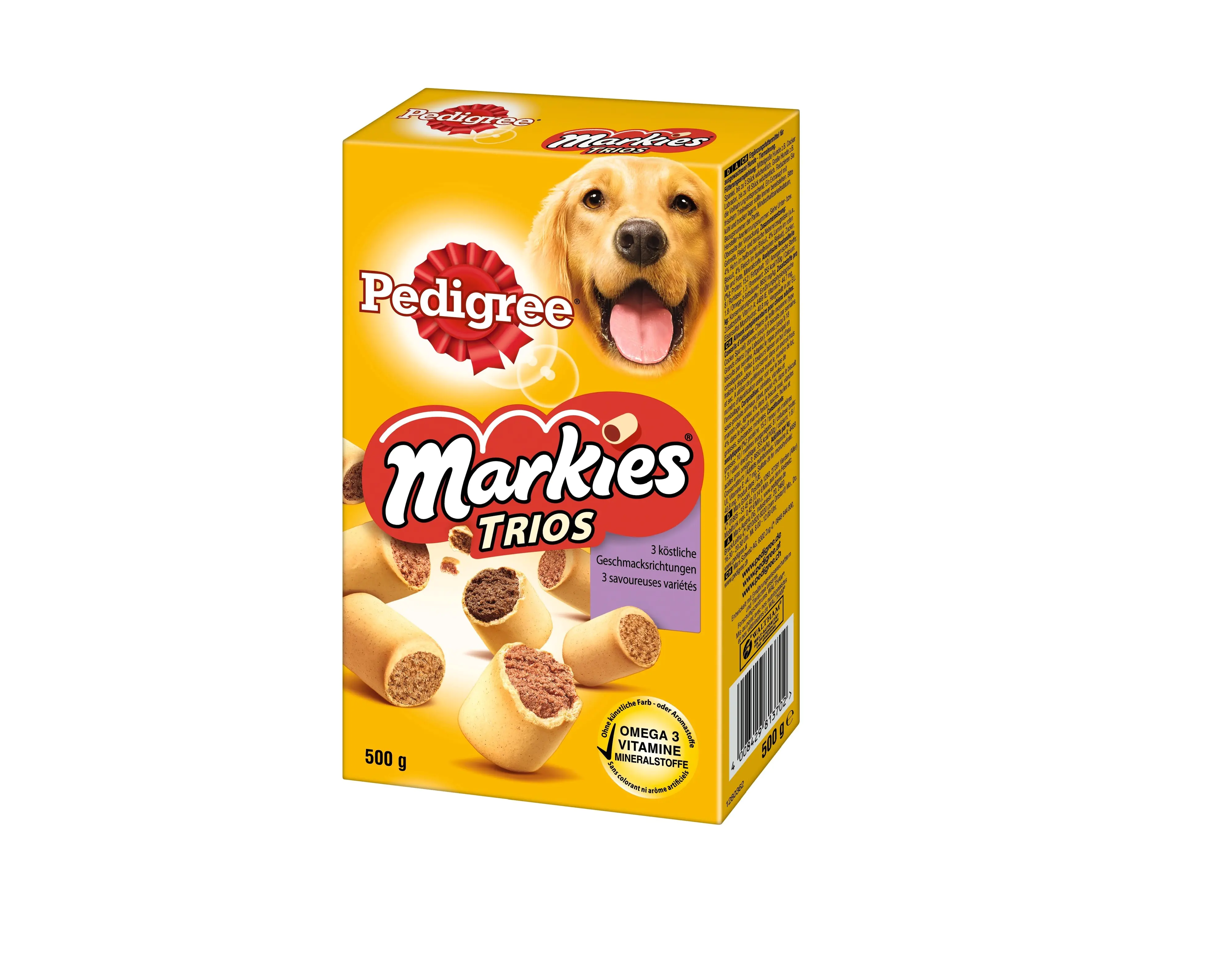 Pedigree Hundesnacks Markies Trios 500 g