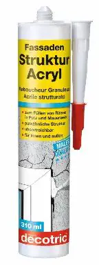 Decotric Decofill Fassaden-Strukturacryl 310 ml