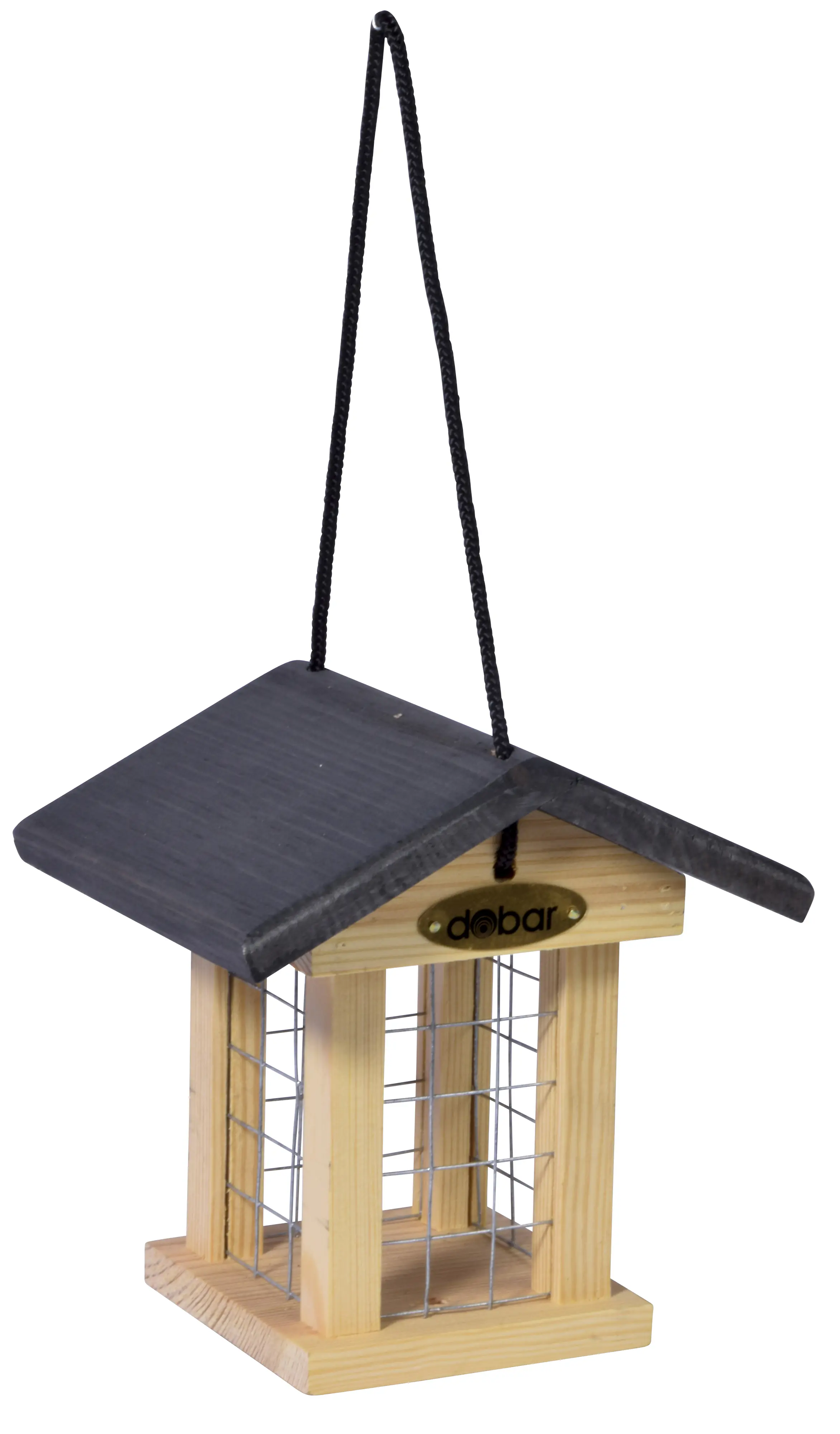 Dobar Vogelfutterhaus für Meisenknödel 14 x 16 x 16 cm cm braun Dobar Vogelfutterhaus für Meisenknödel 14 x 16 x 16 cm cm braun