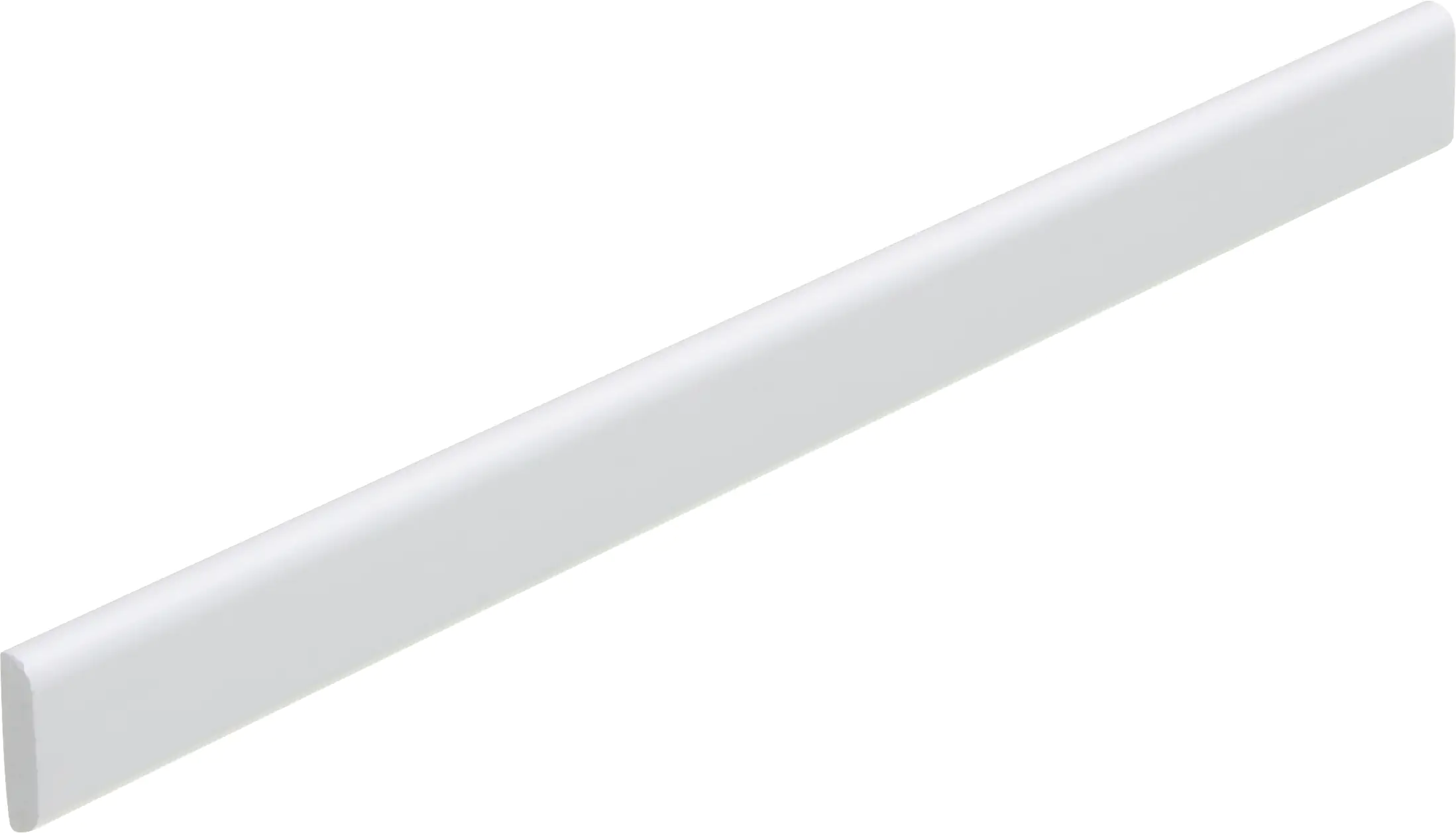 Primo Abdeckleiste 250 cm 21 x 5 mm weiß