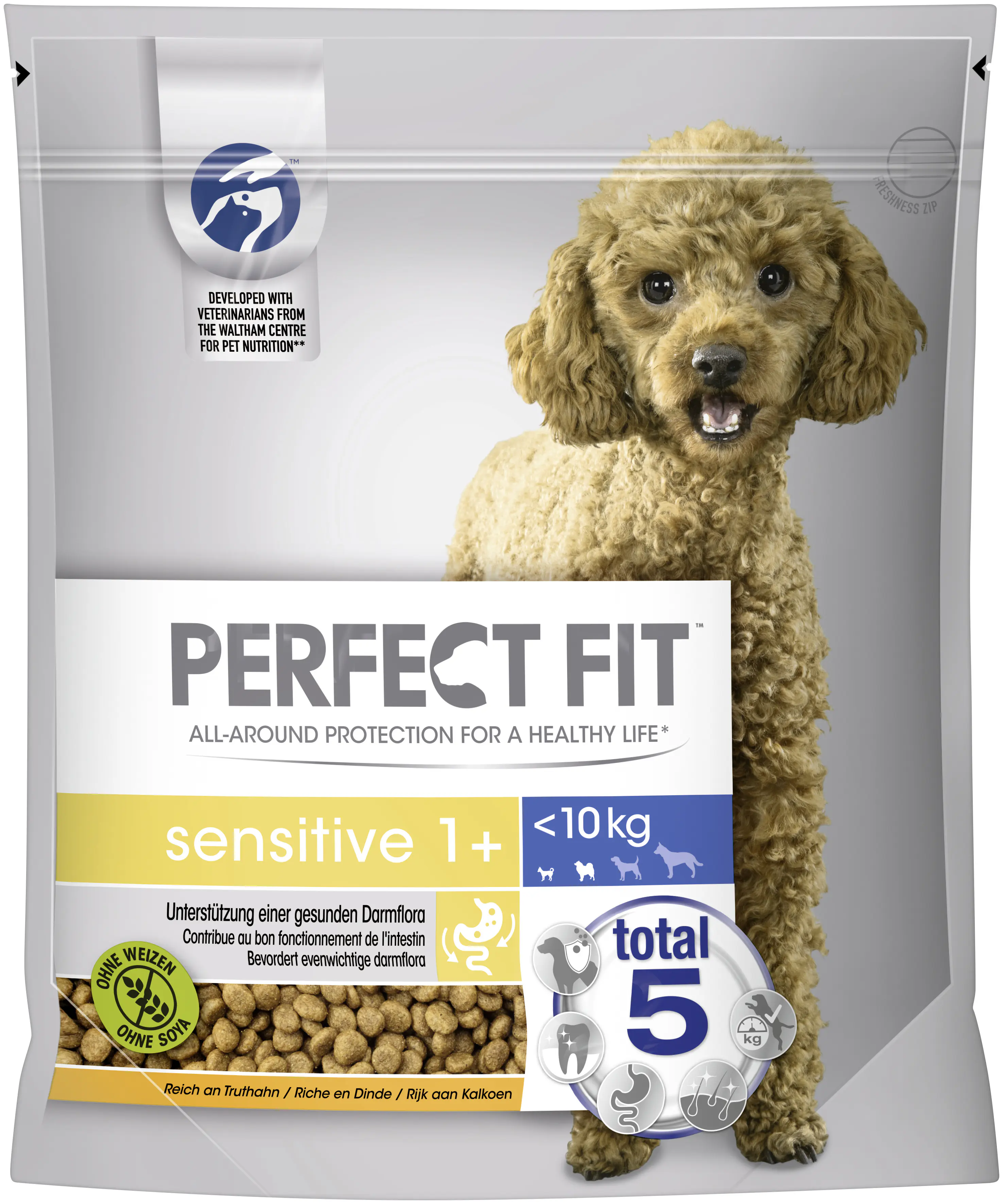 Perfect Fit Sensitive Hundetrockenfutter Adult Mini 1,4 kg Truthahn