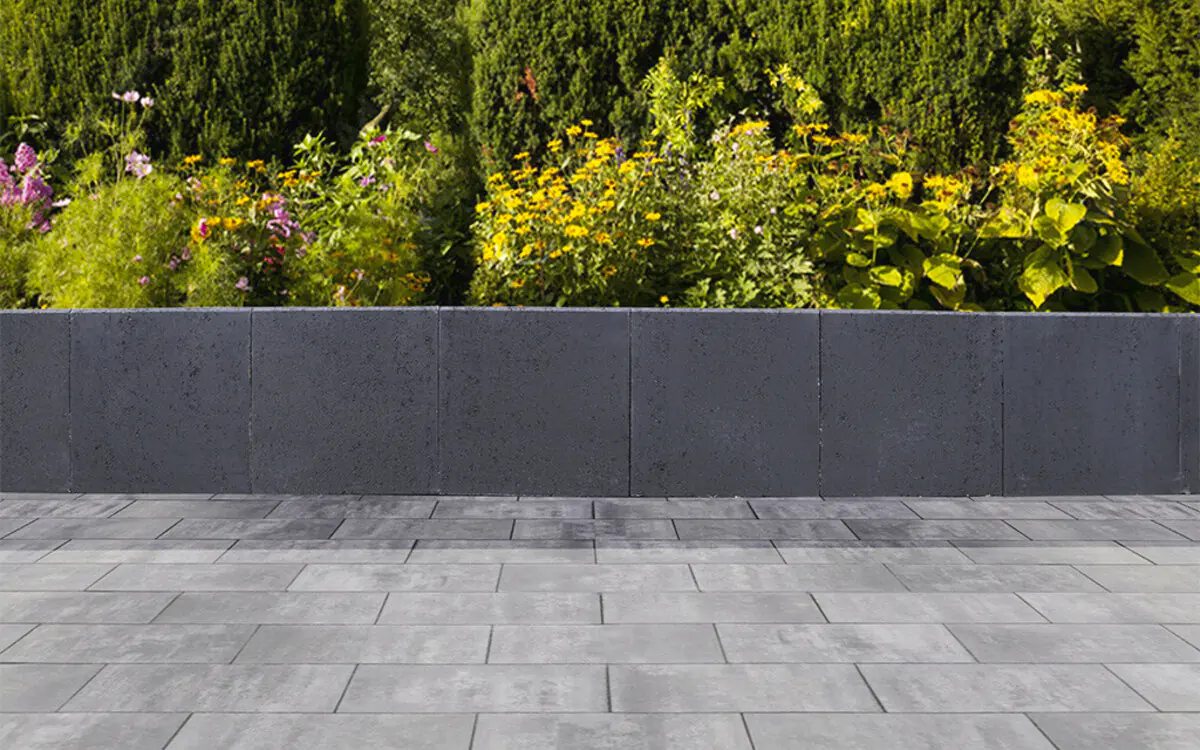 EHL L-Stein unbewehrt 20 x 40 x 30 cm anthrazit 