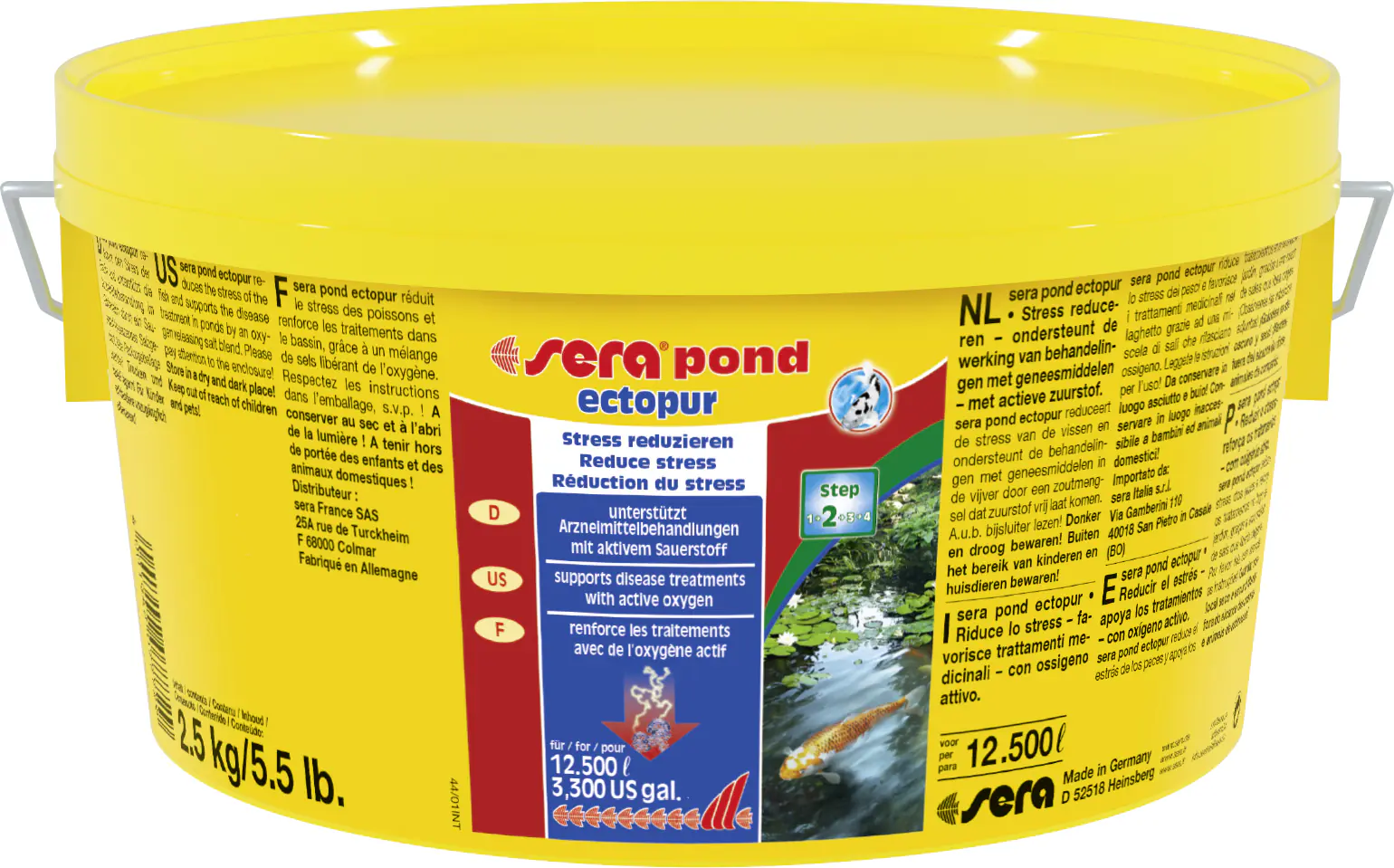 Sera Wasservorbereiter für Arzneimittelanwendung ectopur 2,5 kg Sera Wasservorbereiter für Arzneimittelanwendung ectopur 2,5 kg