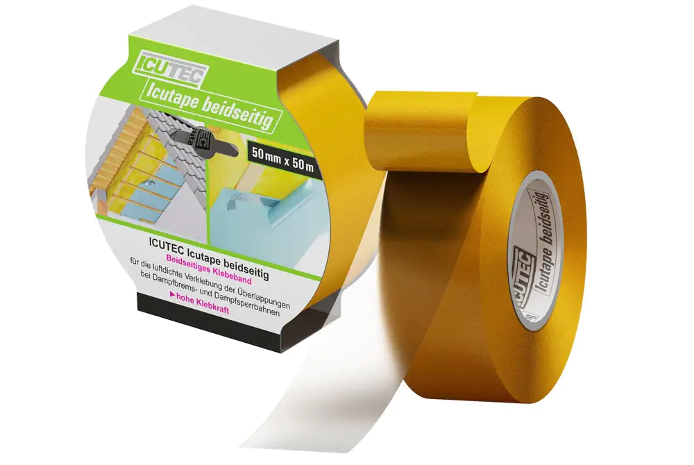 ICUTEC Klebeband Icutape beidseitig  50 m x 5 cm