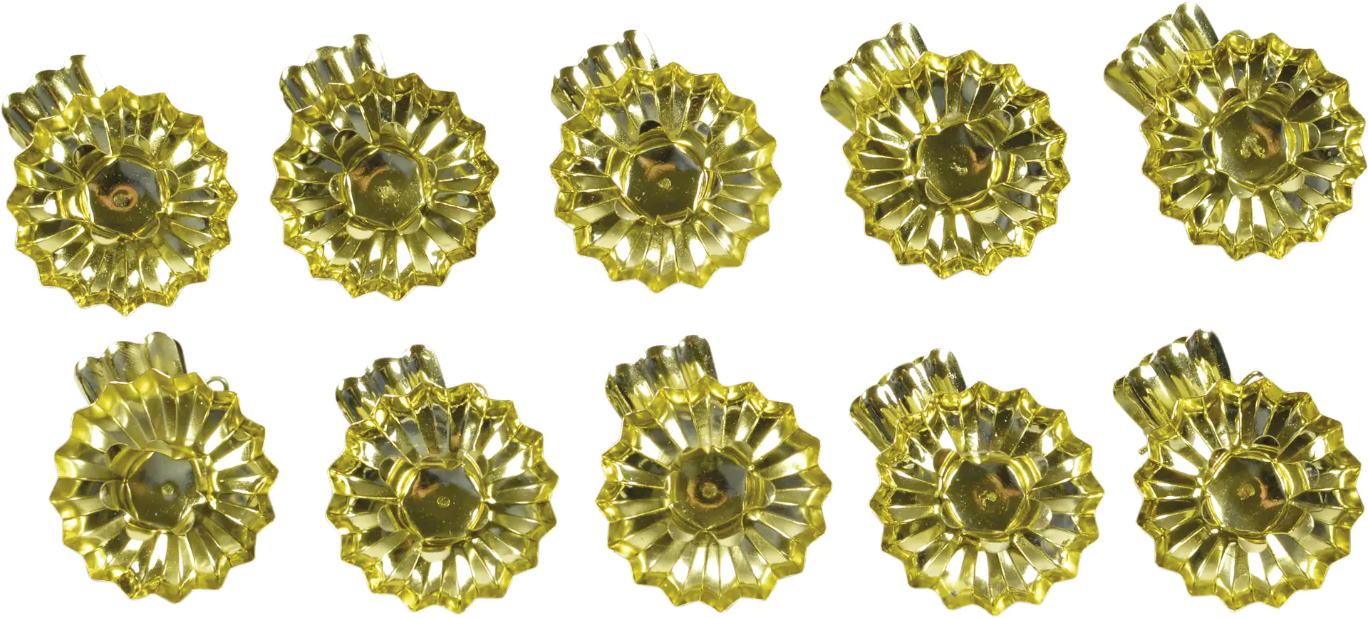 Riffelmacher Baumkerzenhalter gold 10 Stück Riffelmacher Baumkerzenhalter gold 10 Stück