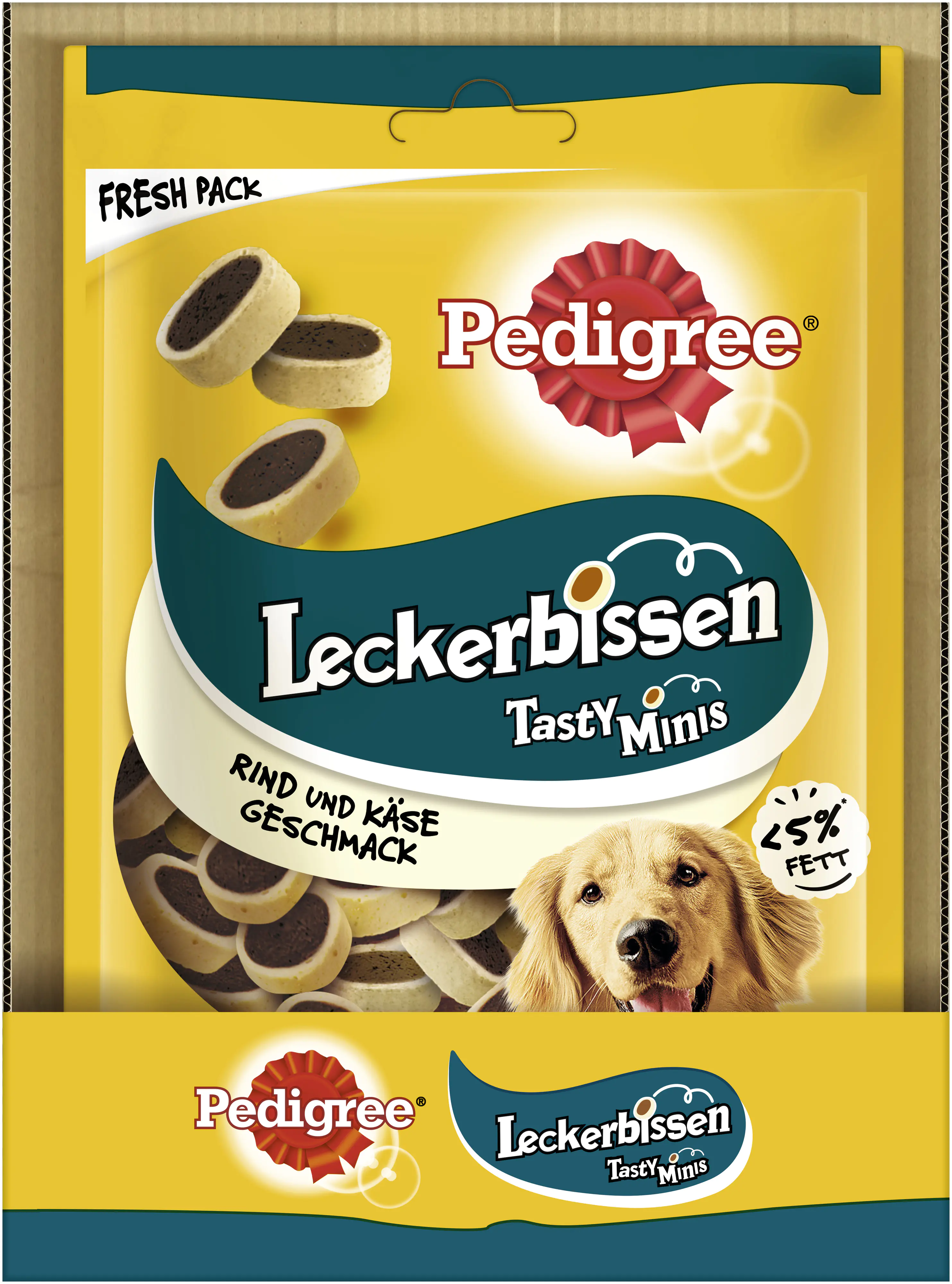 Pedigree Leckerbissen mit Käse- & Rindgeschmack Hundesnack 140 g Pedigree Leckerbissen mit Käse- & Rindgeschmack Hundesnack 140 g