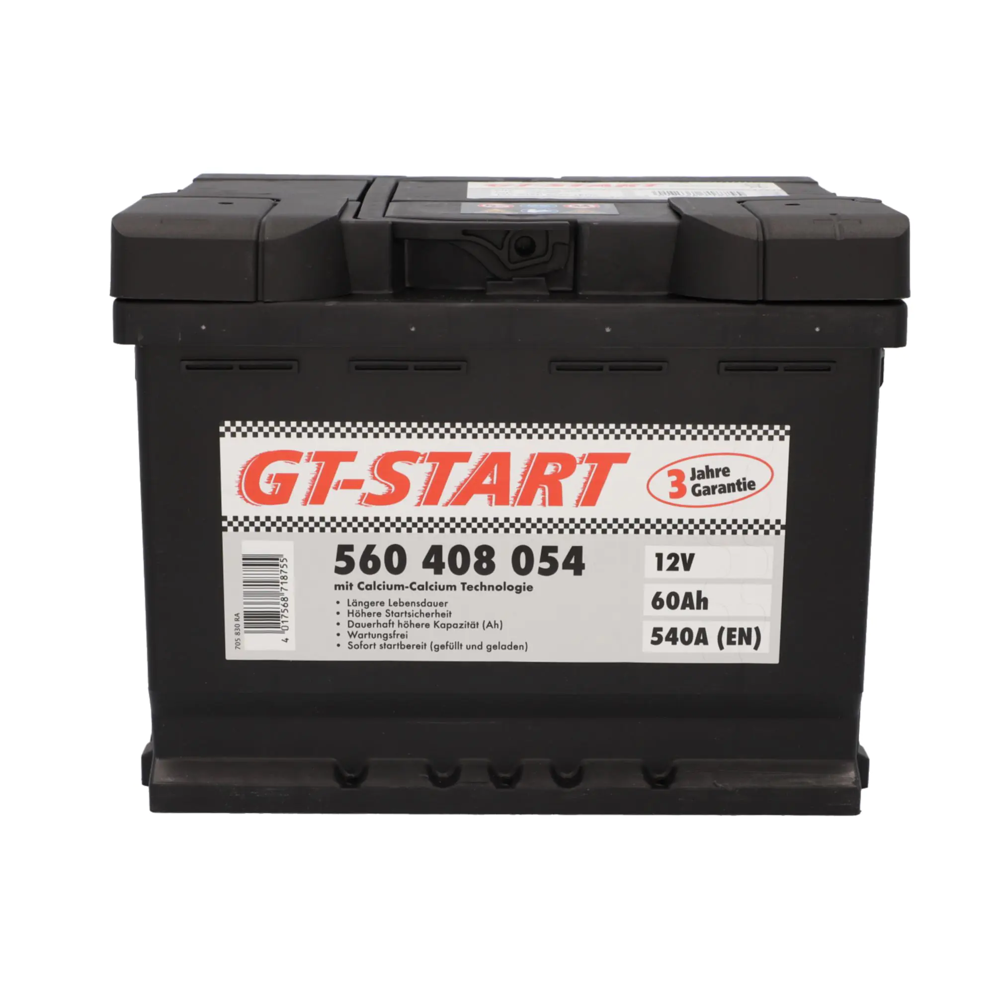 GT-Start Starterbatterie SLI 60Ah 540A  GT-Start Starterbatterie SLI 60Ah 540A
