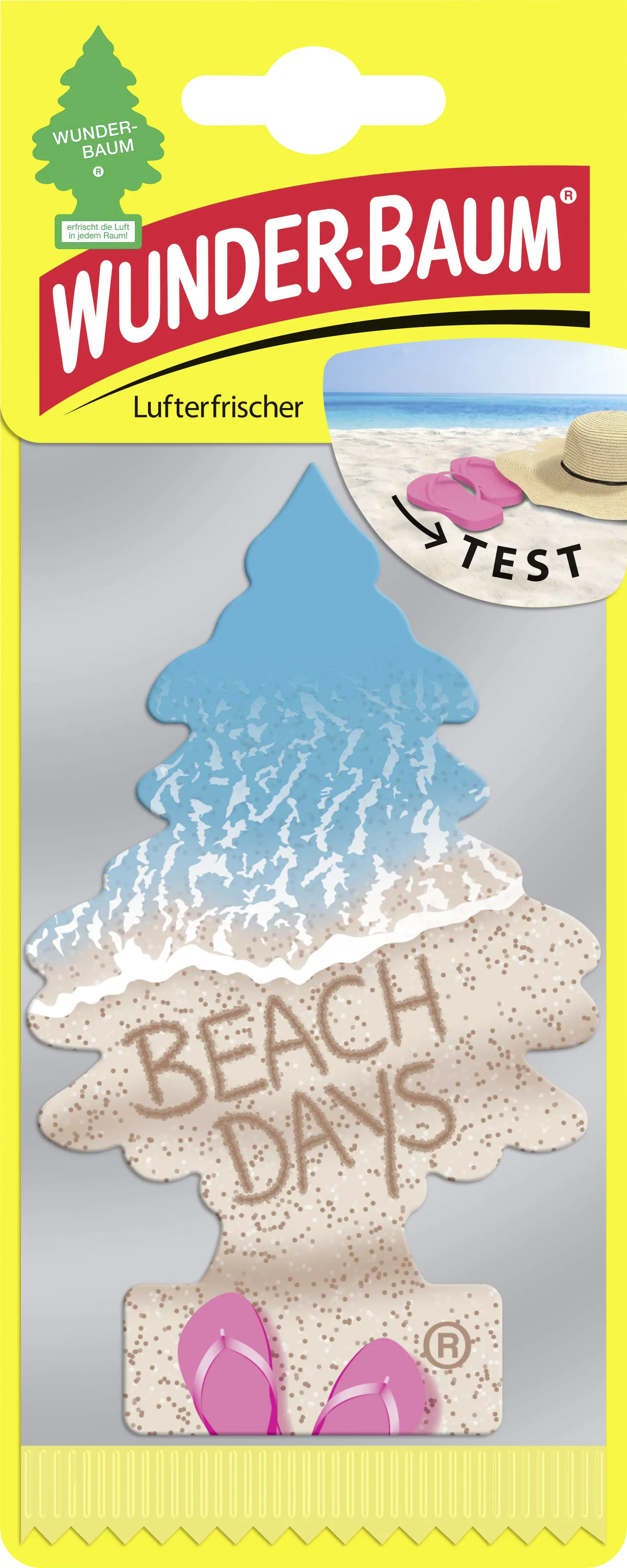 7612720208746 Wunderbaum Papierlufterfrischer Beach Days