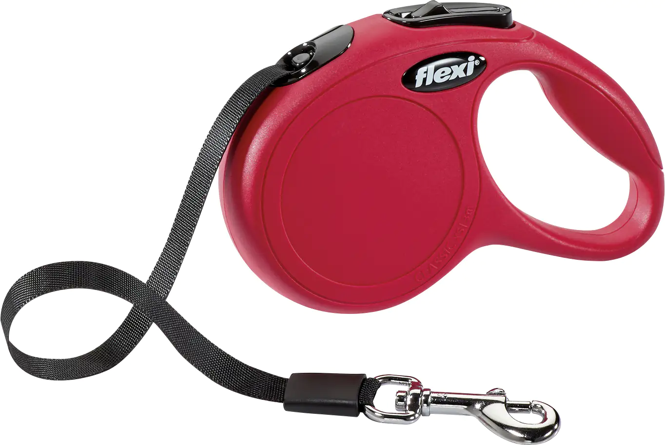 4000498023105 Flexi Hundeleine New Classic XS rot, Gurt