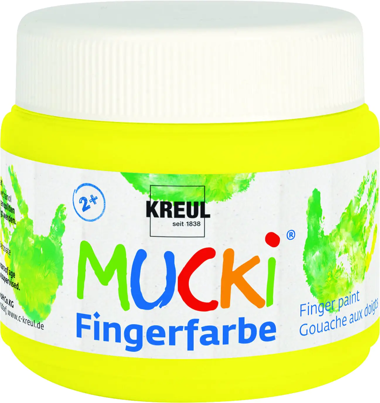Kreul Mucki Fingerfarbe quietschgelb 150 ml Kreul Mucki Fingerfarbe quietschgelb 150 ml