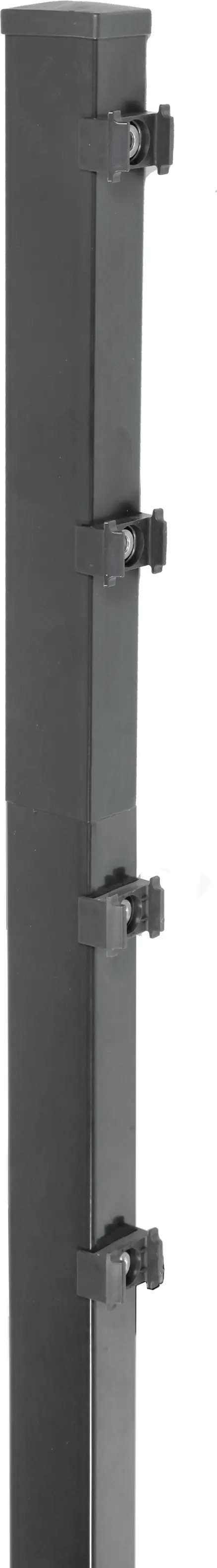 Floraworld Pfostenverlängerung 55 x 6 x 5 cm anthrazit