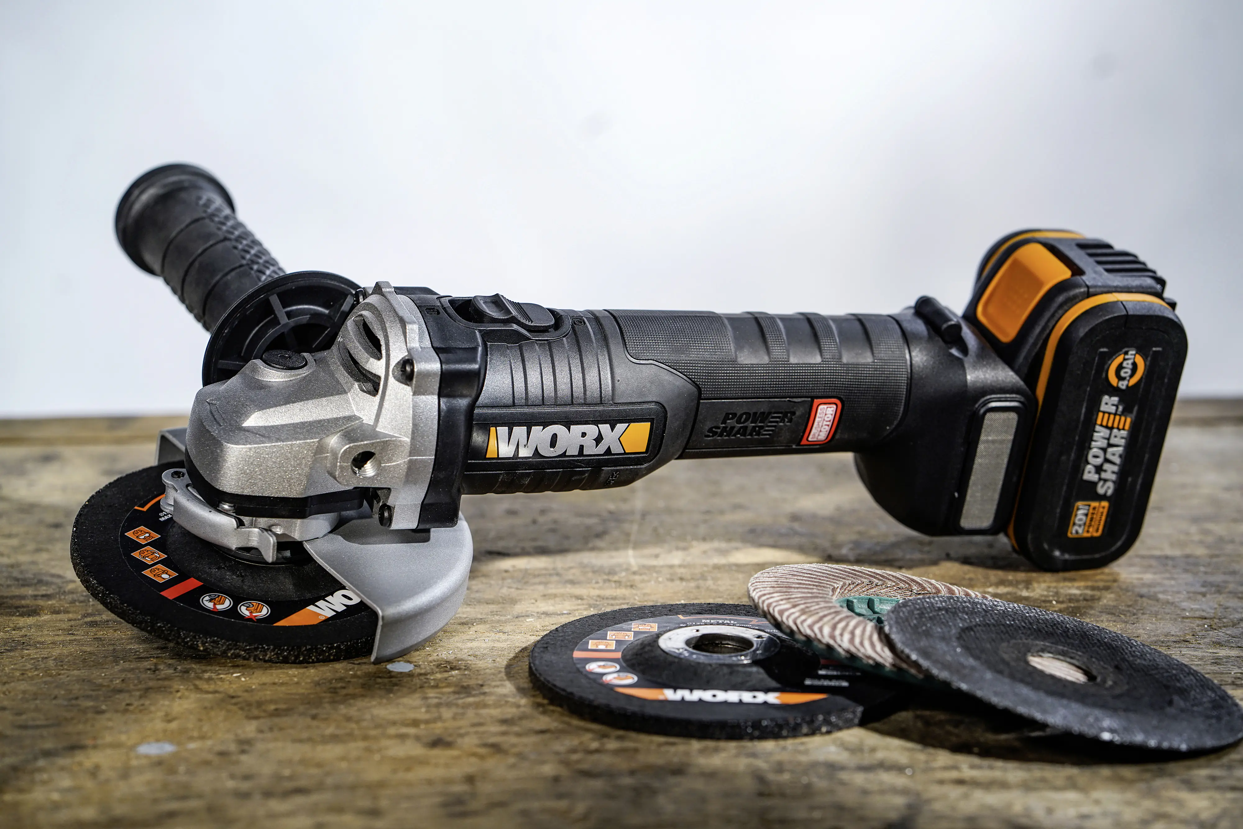 Worx Nitro Akku-Winkelschleifer WX814.9 20 V Solo Worx Nitro Akku-Winkelschleifer WX814.9 20 V Solo