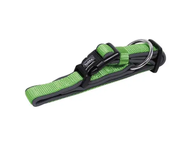4033766097256 Nobby Halsband Classic Preno neongrün