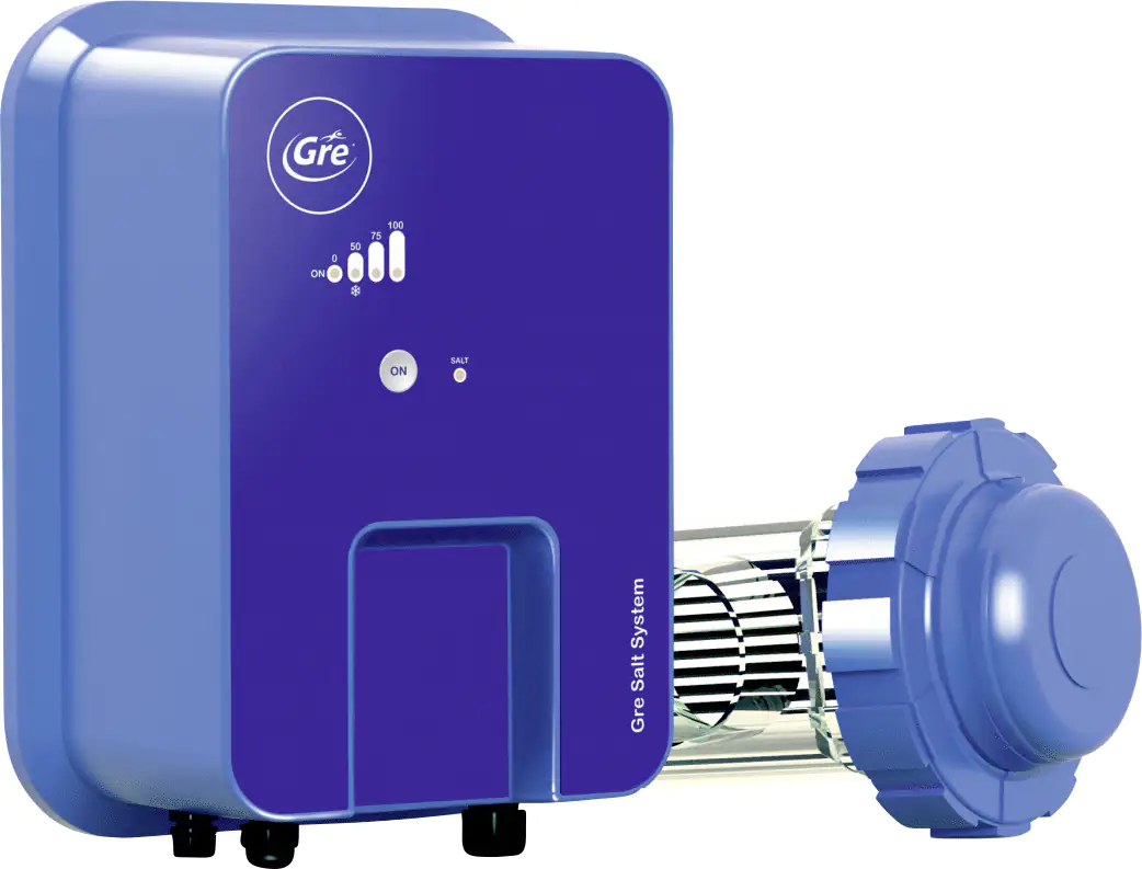 Gre Salzelektrolyse-System Wasserumfang: Bis 60 m3