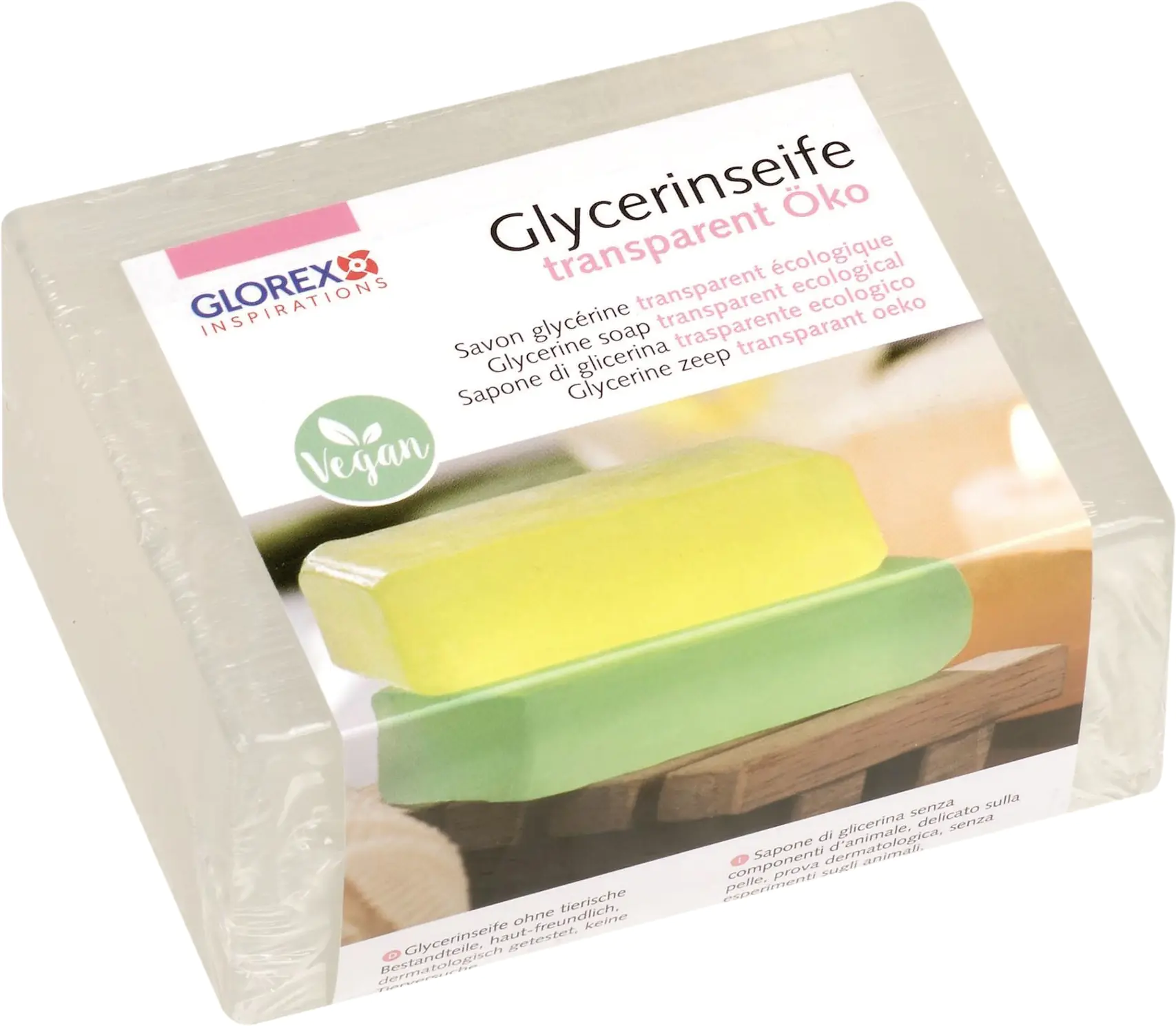 Glorex Glycerin-Seife Öko transparent 500 g