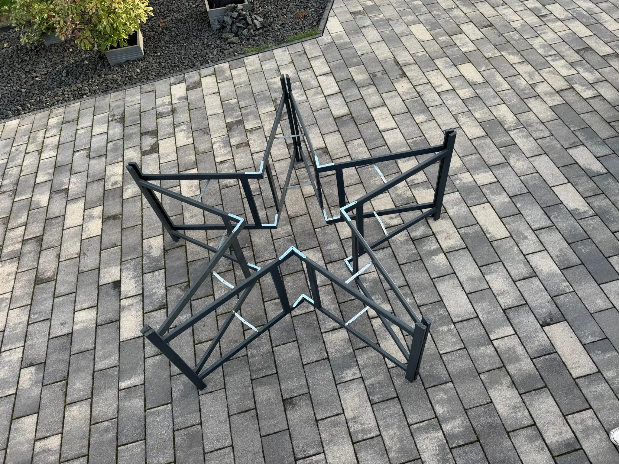Holzklappbock Weihnachtsstern Selbstbauset Holzklappbock Weihnachtsstern Selbstbauset