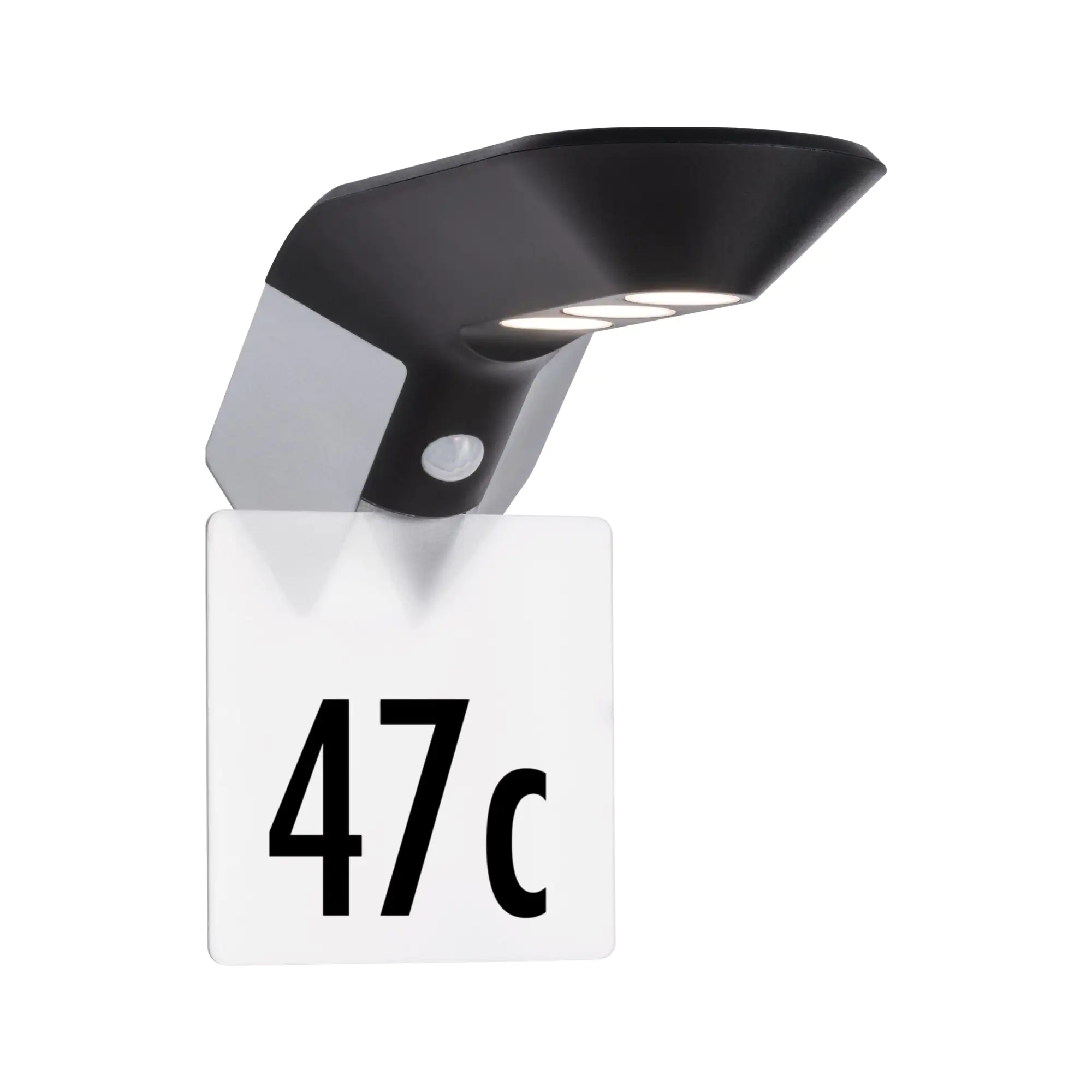4000870942505_03 Paulmann LED Solar-Wandleuchte Soley anthrazit warmweiß Bewegungsmelder