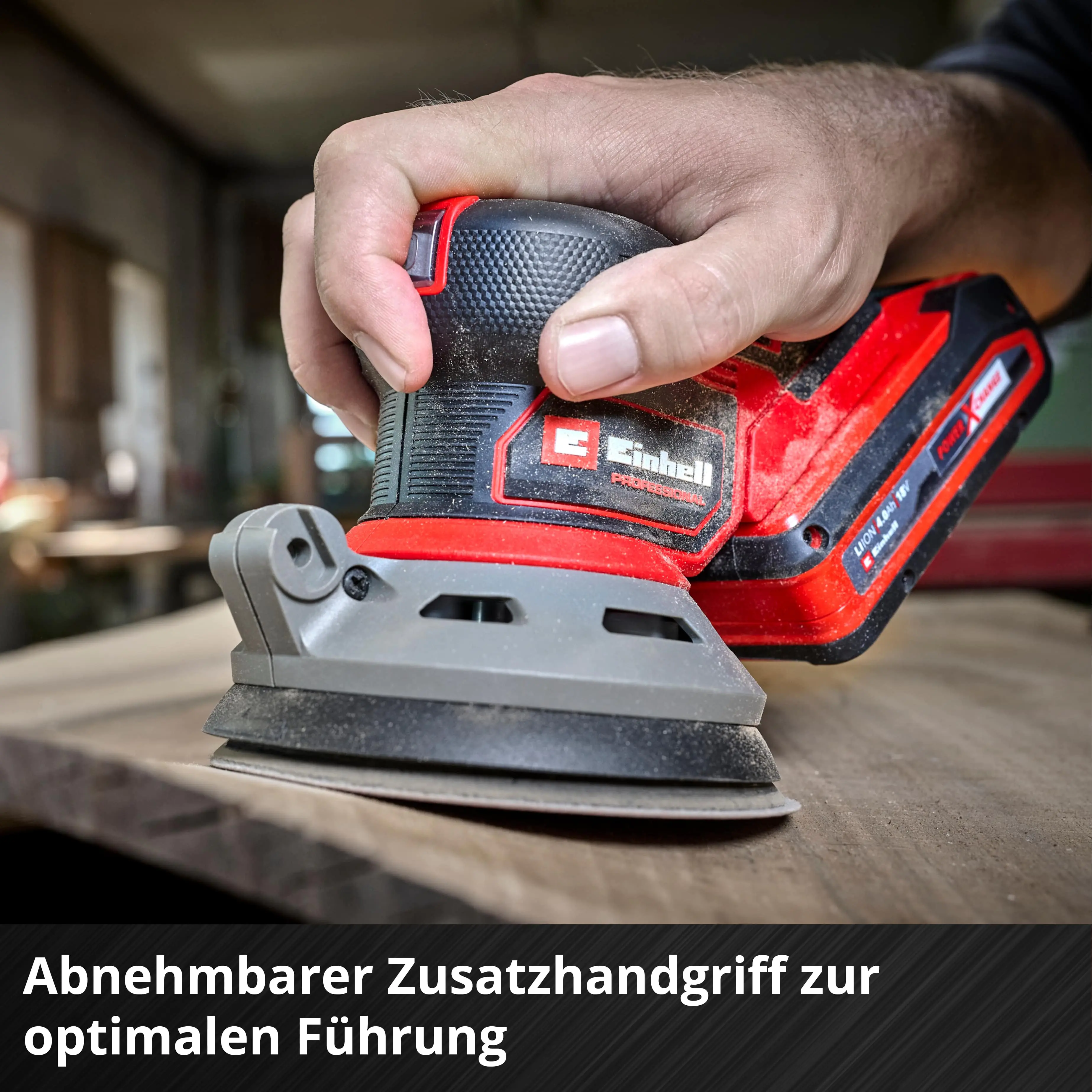 Einhell Professional Akku-Exzenterschleifer TP-RS 18/32 Li BL Solo Einhell Professional Akku-Exzenterschleifer TP-RS 18/32 Li BL Solo