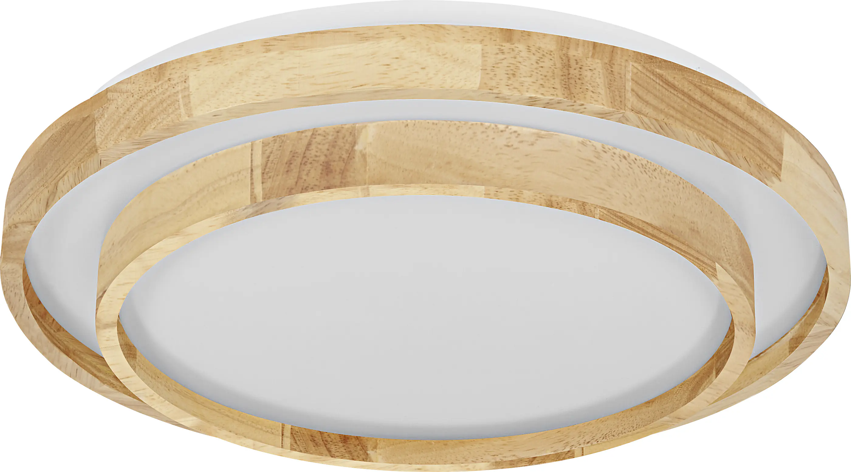 Osram LED-Deckenleuchte Orbis Razon Wood Ø40 cm 24W Holzdekor dimmbar