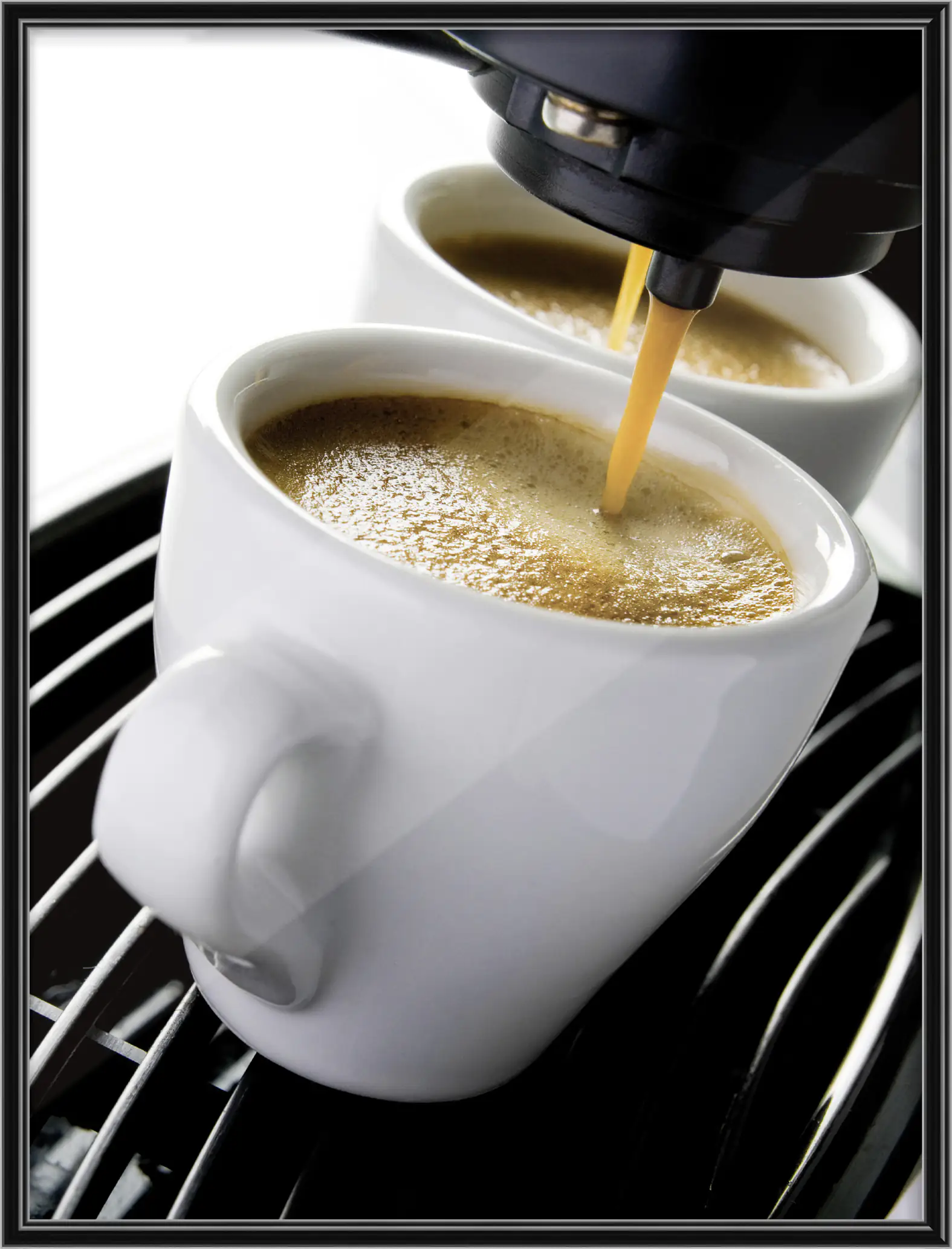 Kunststoff Bilderrahmen Design Frames schwarz, 30 x 40 cm