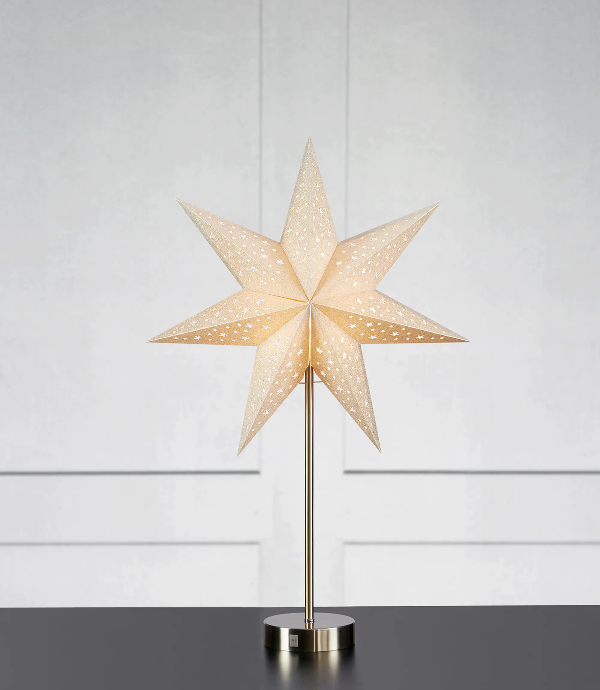 Markslöjd LED Tischstern Mathilda Ø 45 cm weiß 