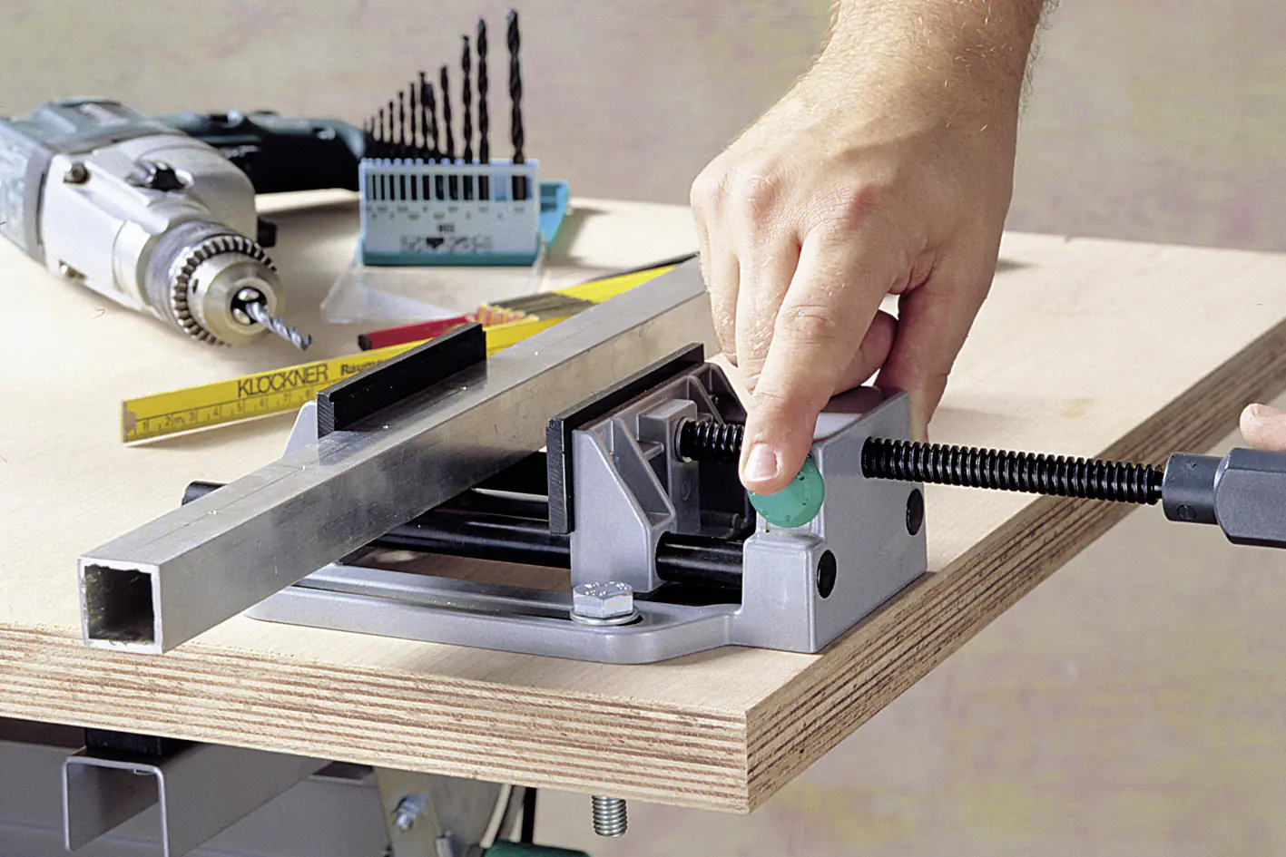 Wolfcraft Schraubstock universal 100 mm