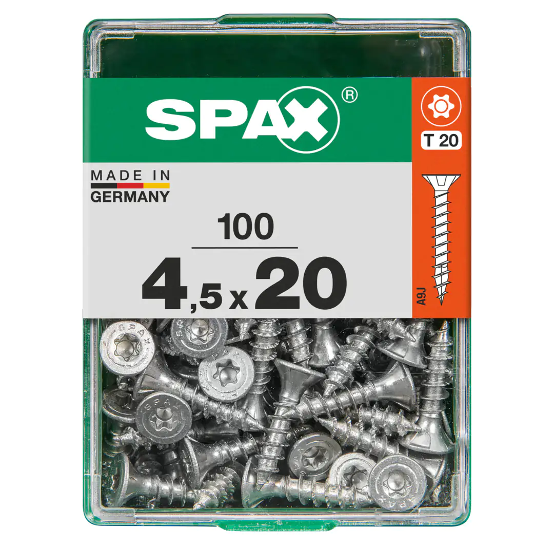 Spax Universalschrauben 4.5 x 20 mm TX 20 - 100 Stk.
