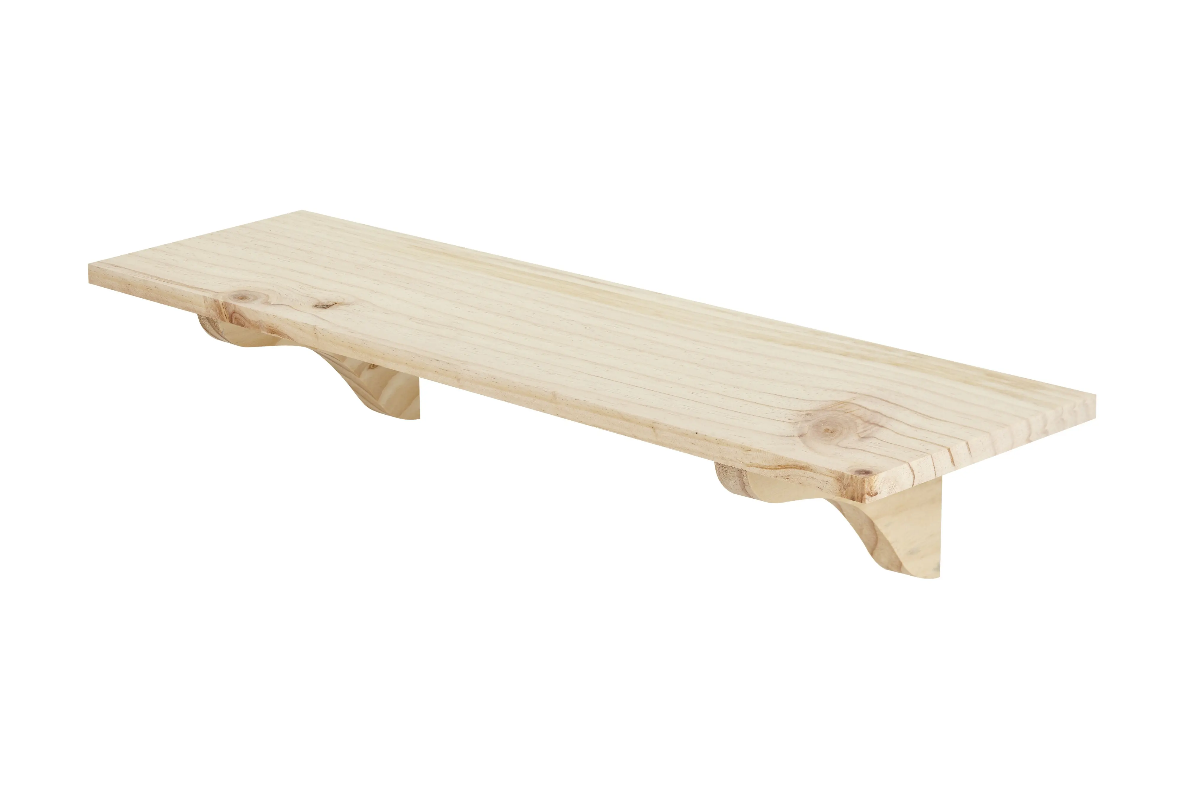 Dolle Regalboden-Set Pur 80 x 18 cm, 16 mm, leimholz