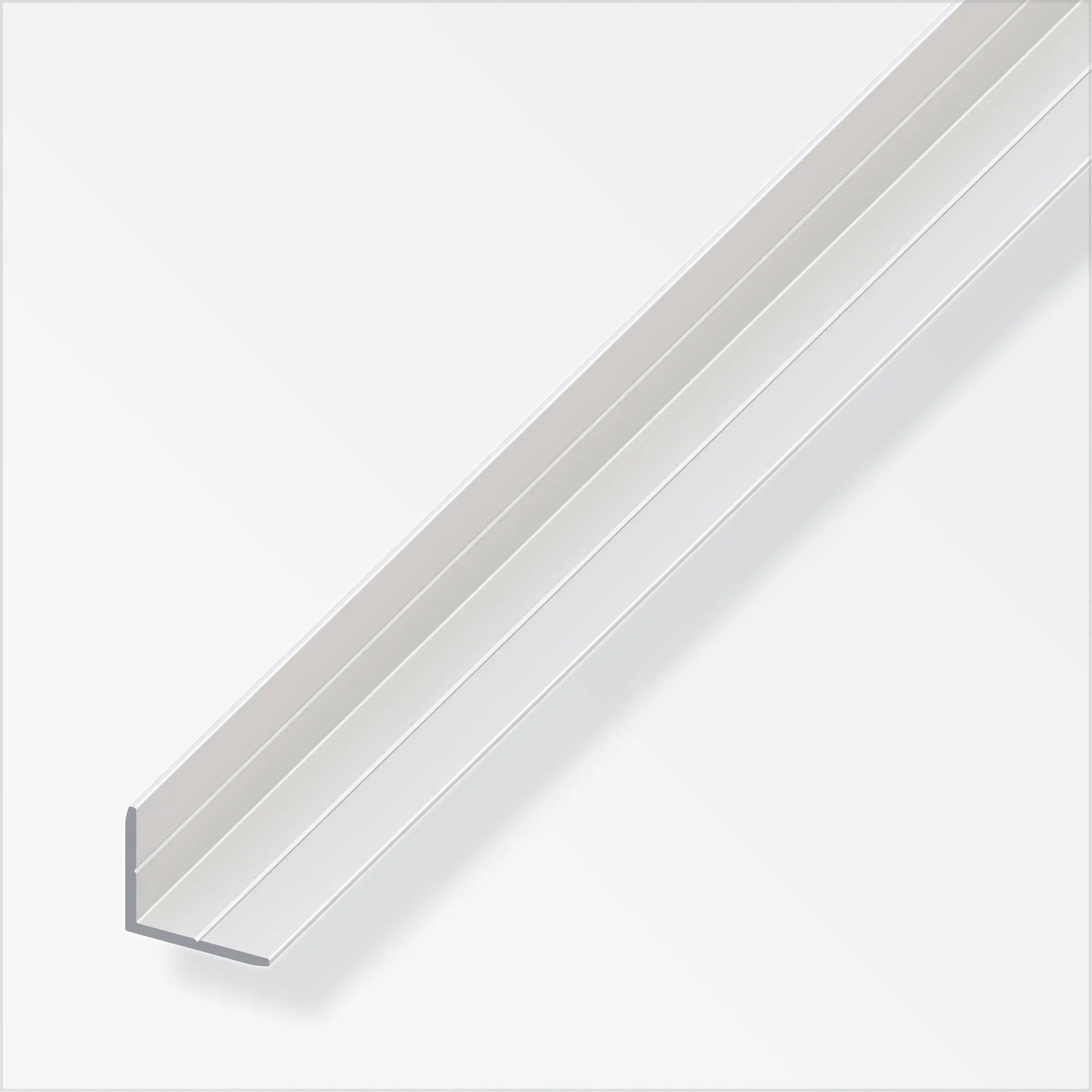 alfer clampline-Winkel-Profil 1 m, 18 x 16 mm Aluminium eloxiert silber
