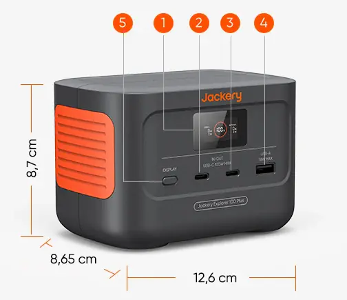 Jackery  Powerstation Explorer 100 Plus 99 Wh 128W