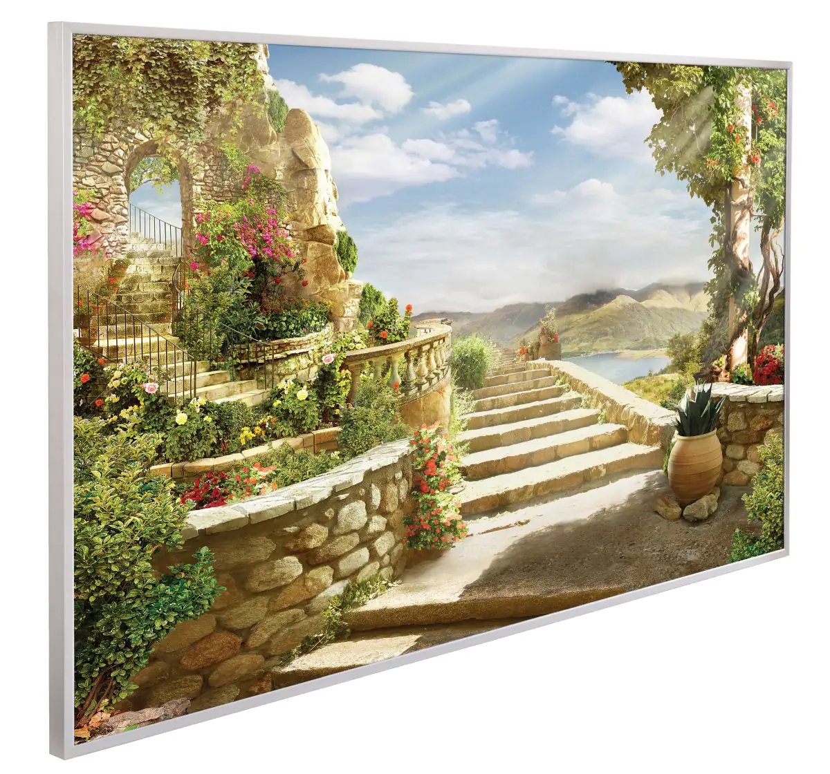 papermoon Infrarotheizkörper EcoHeat 60X100 cm 600 Watt, Portofino