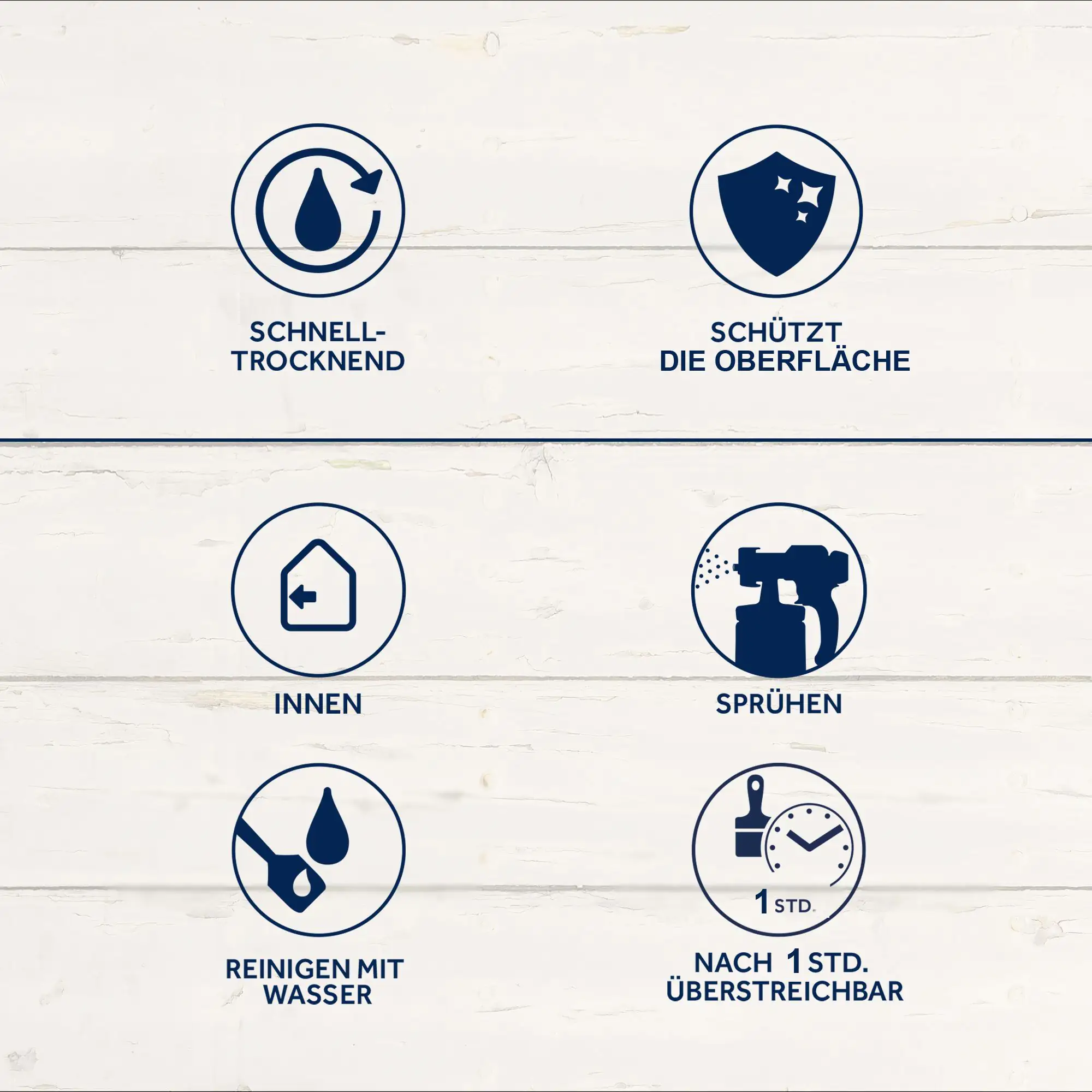 Bondex Kreidefarbe Spray 400 ml kreativ weiß