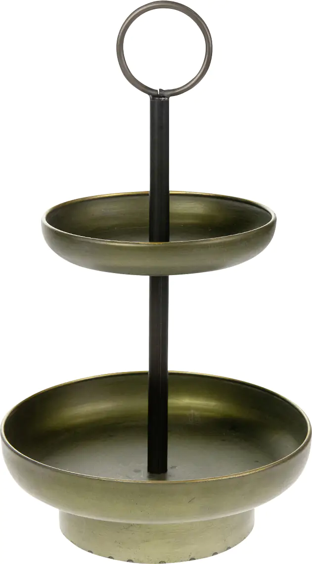 Dijk Etagere bronze aus Metall Ø 25.5 x 42.5 cm