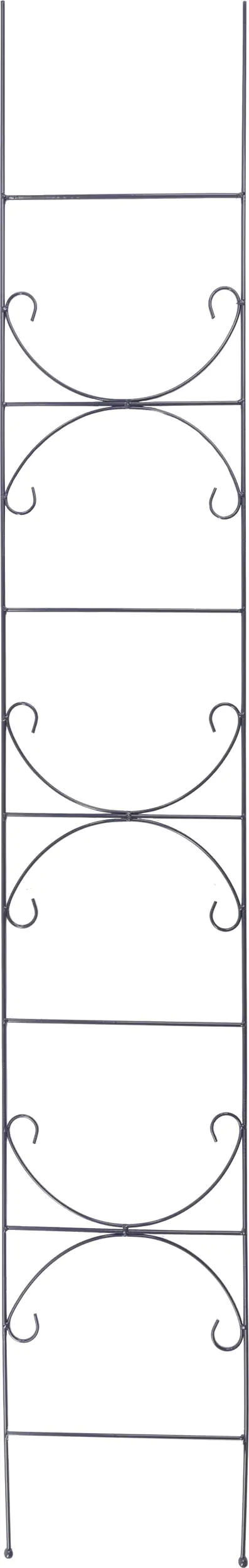 TrendLine Spalier Metall 180 cm dunkelgrau