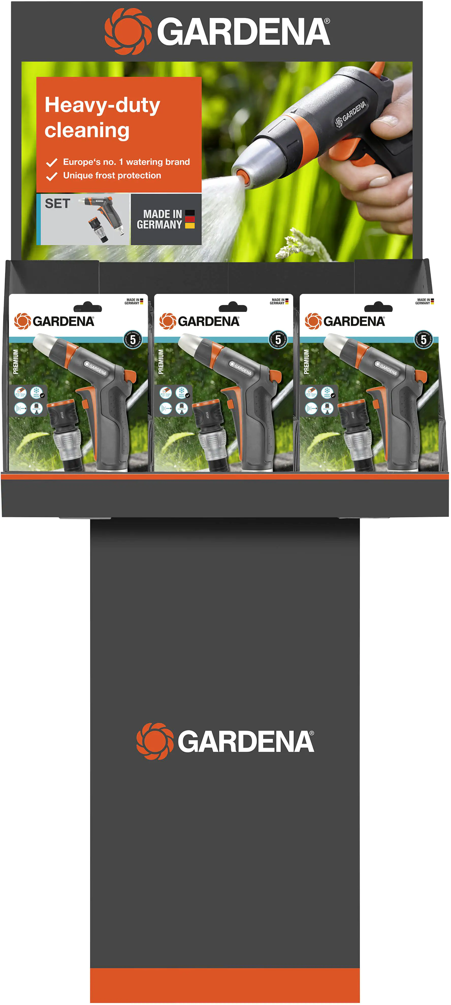 Gardena Premium Reinigungsspritze inkl. Wasserstop