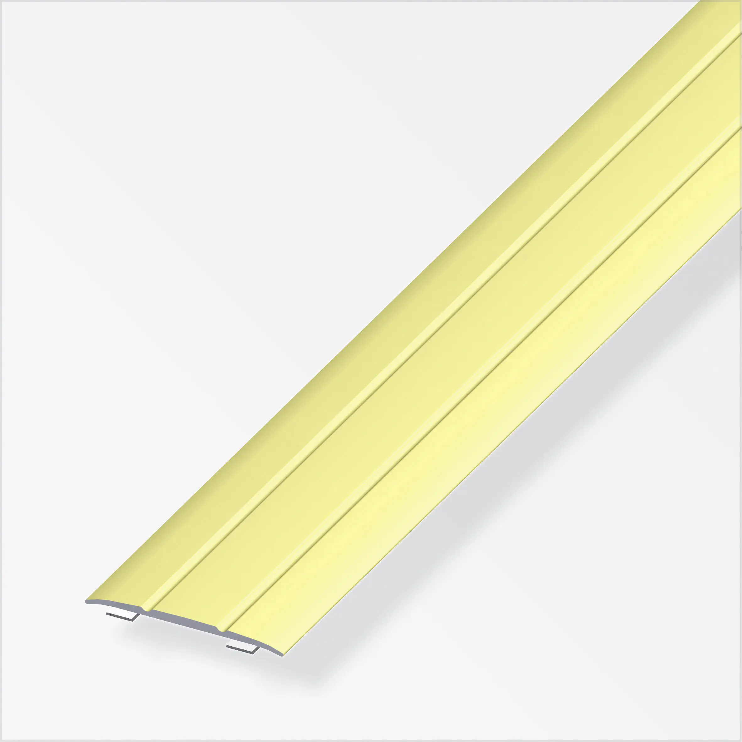 alfer Übergangsprofil 1 m, 37 x 2.5 mm Aluminium eloxiert messing alfer Übergangsprofil 1 m, 37 x 2.5 mm Aluminium eloxiert messing